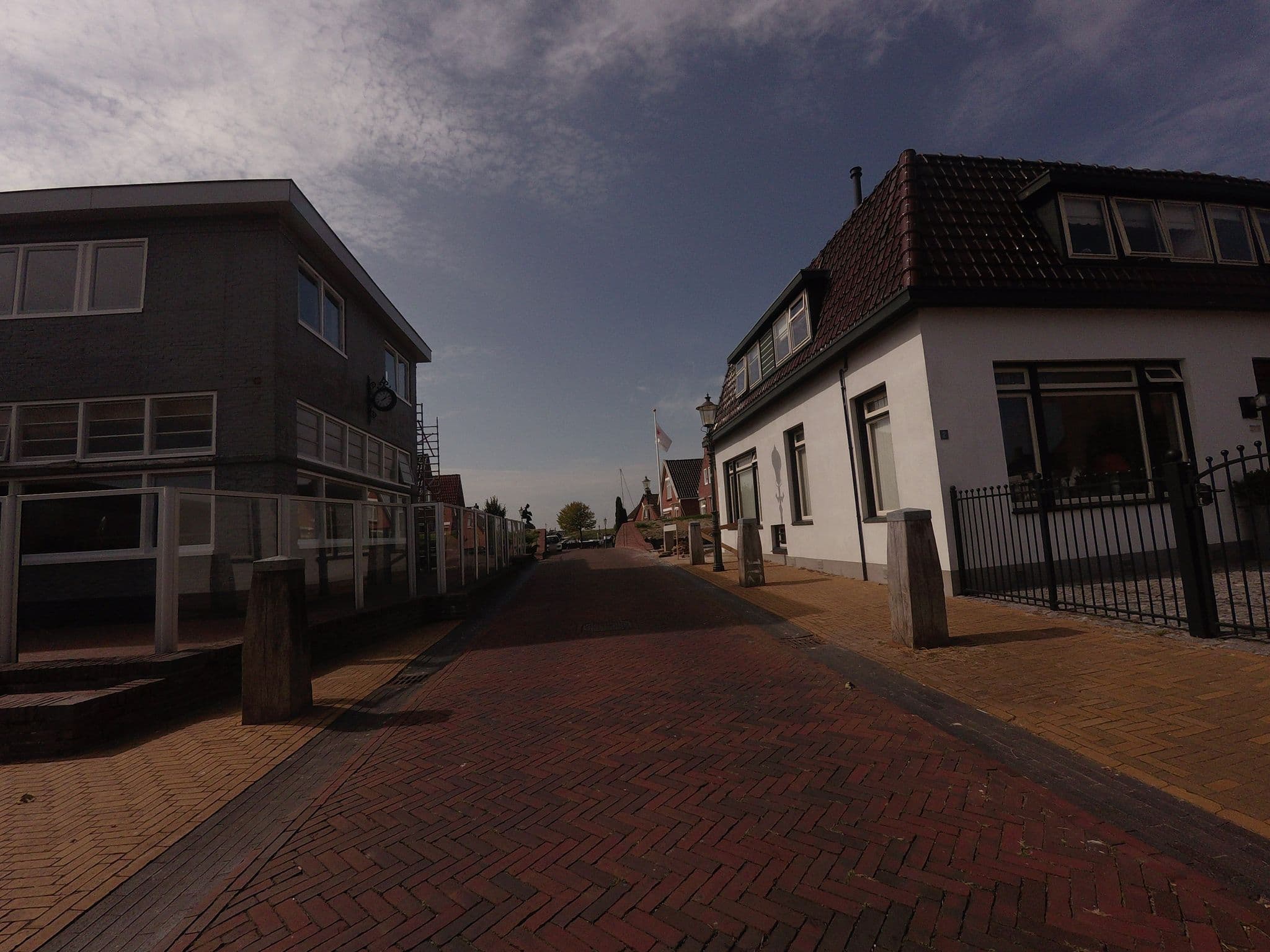 Street view near Hotel Reitdiep, Zoutkamp