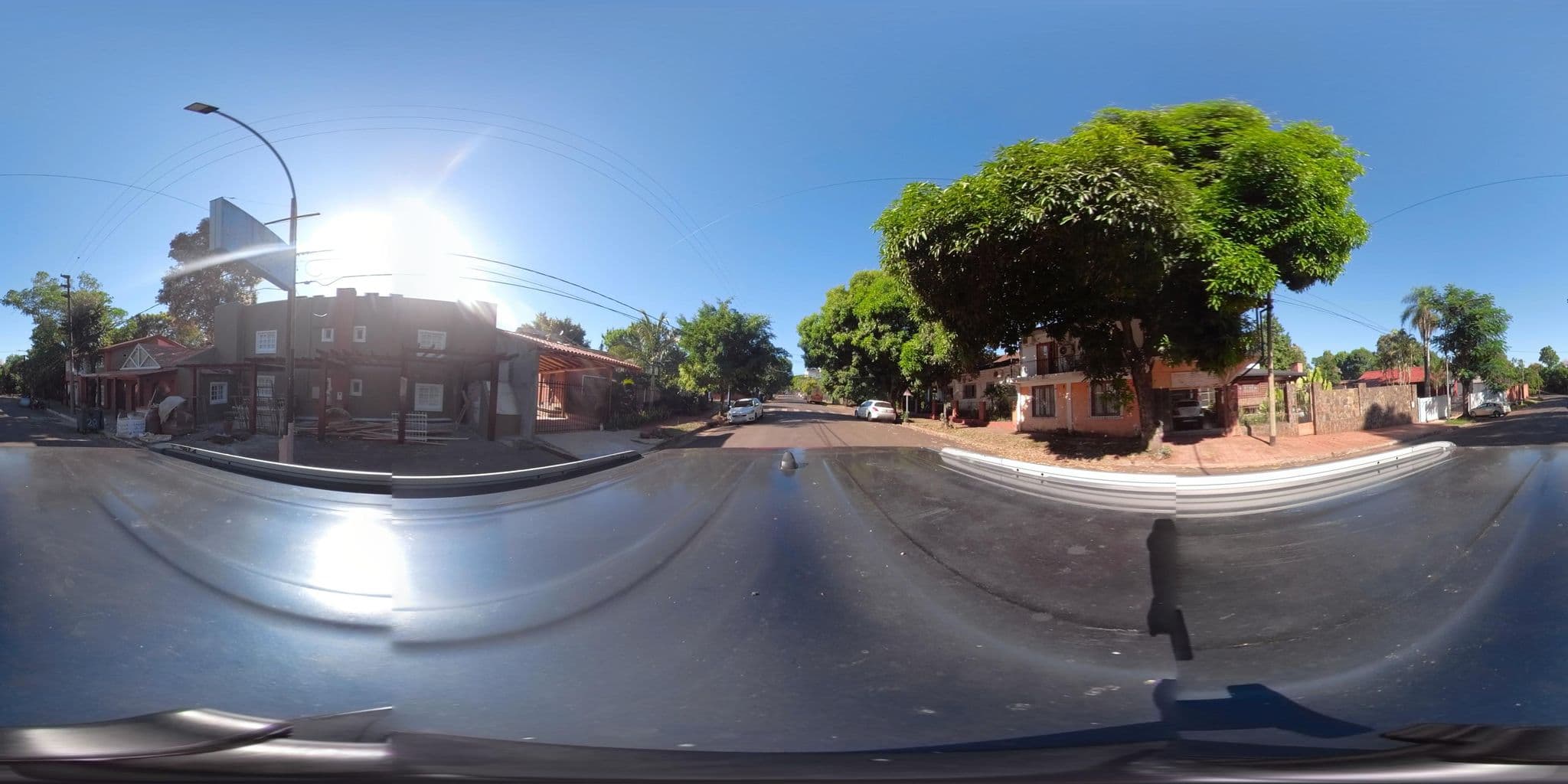 Street view near Posada La Sorgente, Puerto Iguazú