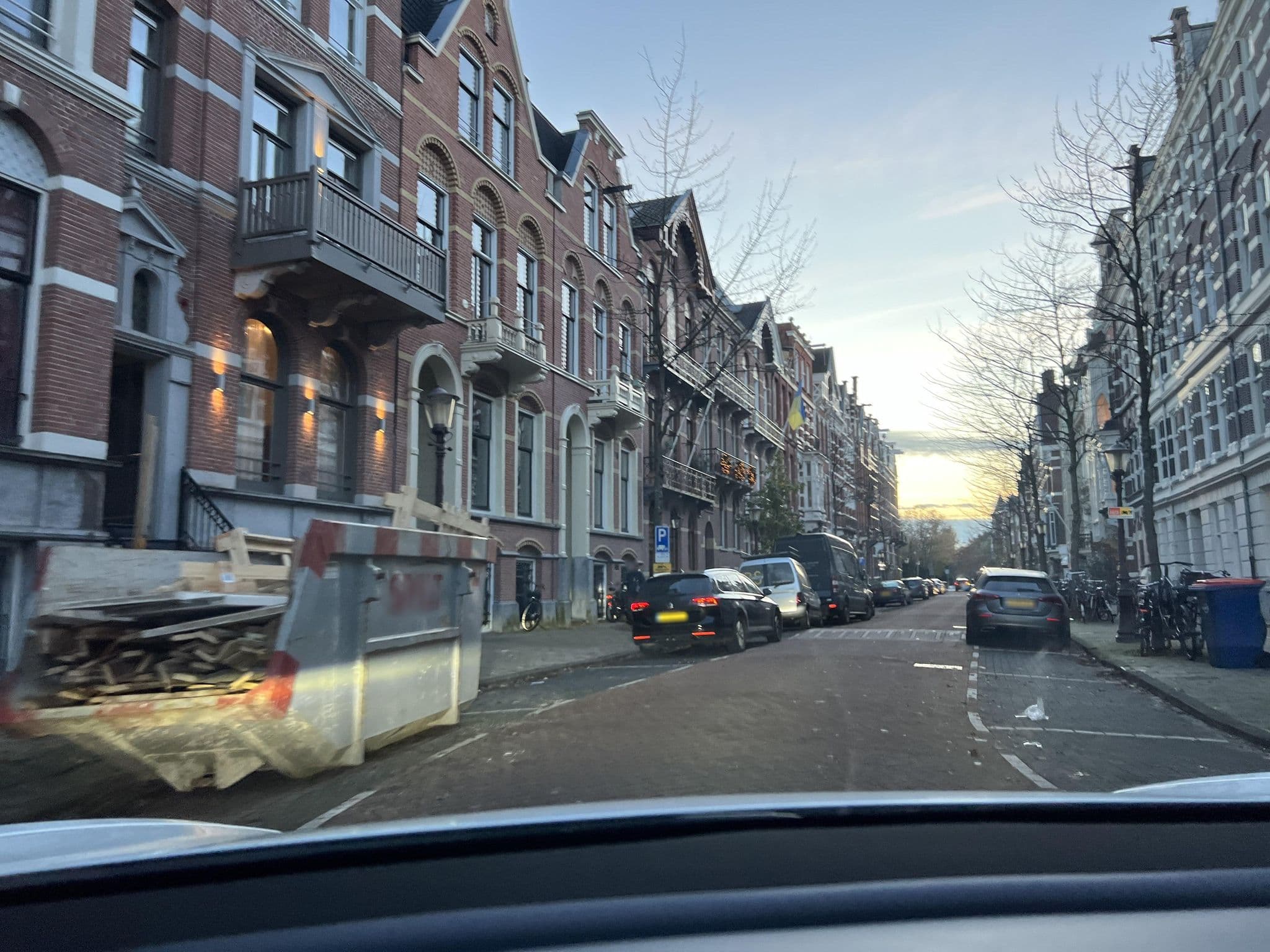 Street view near Owl Hotel, Amsterdam