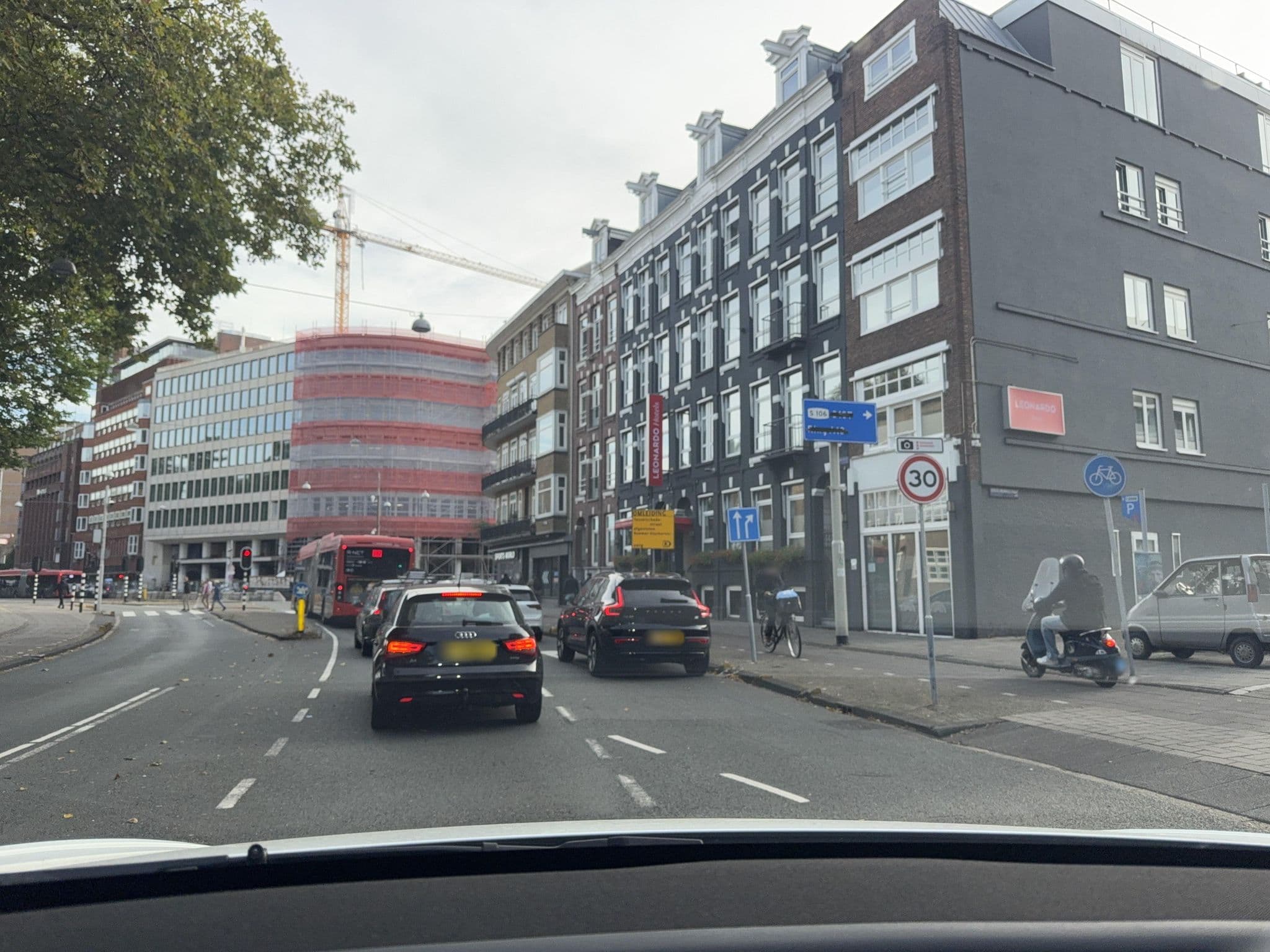 Street view near Leonardo Hotel Amsterdam, Amsterdam