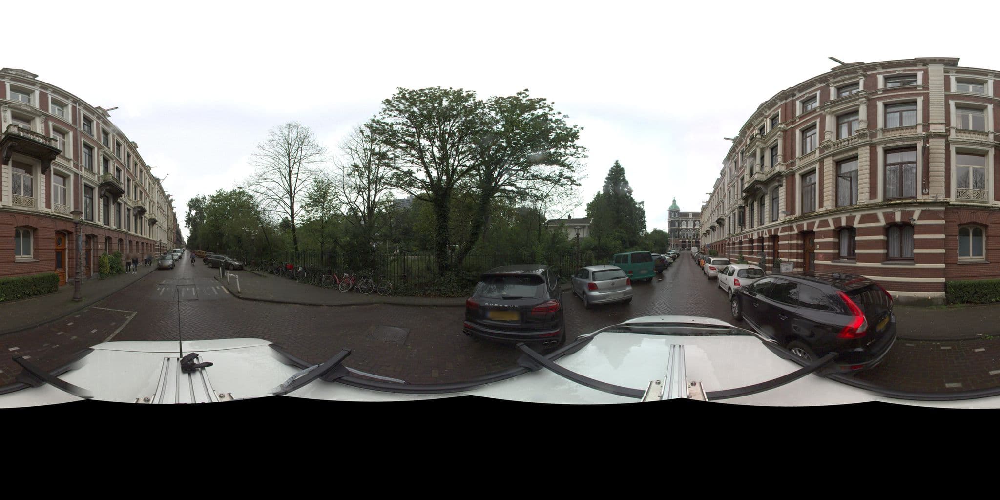 Street view near Hotel Vossius Vondelpark, Amsterdam
