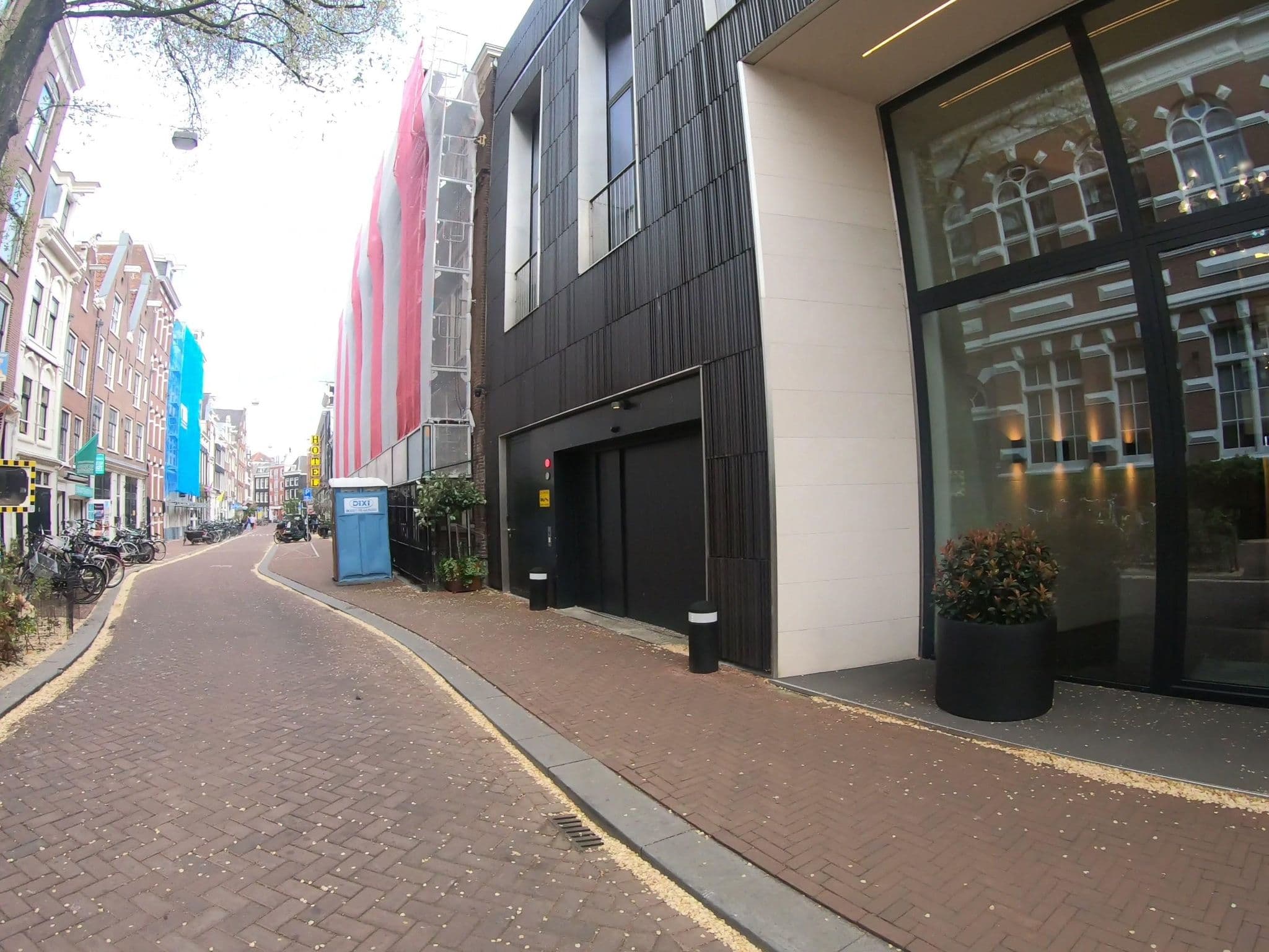 Street view near Hans Brinker, Amsterdam