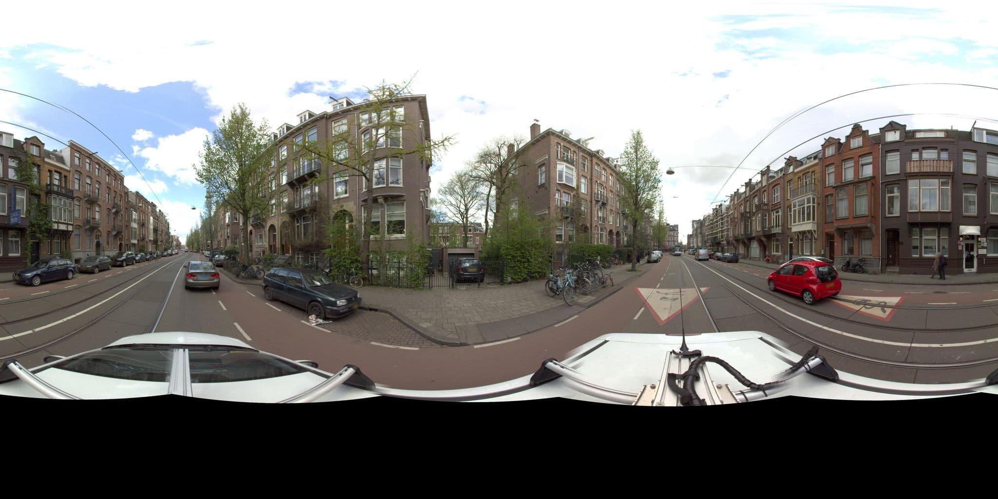 Street view near Hotel Wilhelmina, Amsterdam
