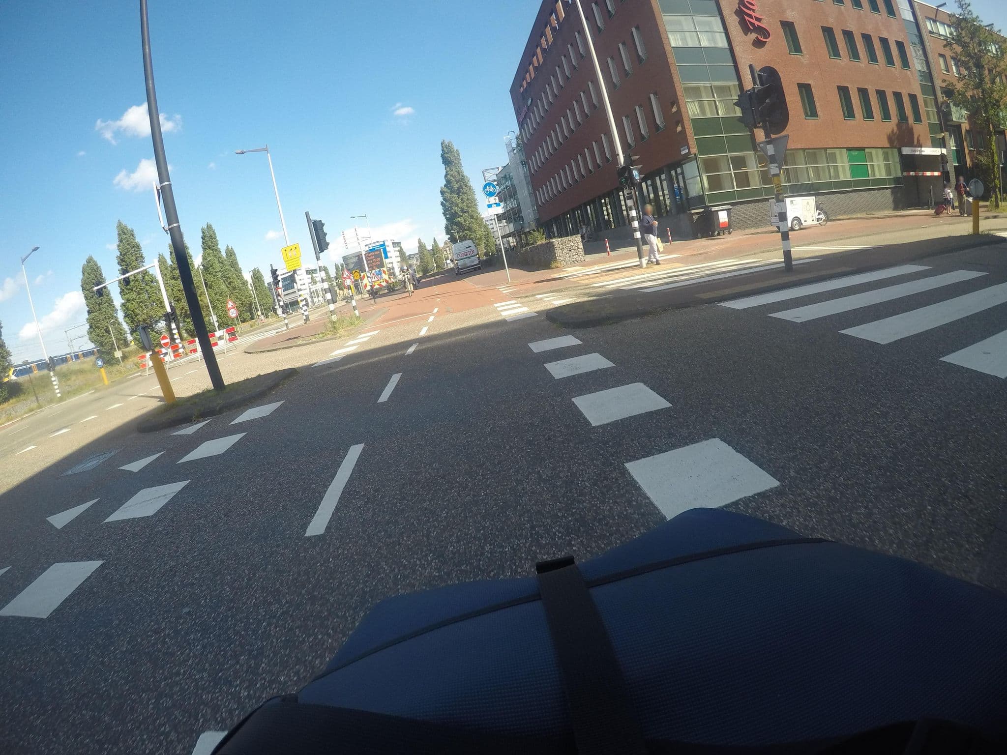 Street view near Hampton by Hilton, Dapperbuurt — © mfa (CC BY-SA · Mapillary)