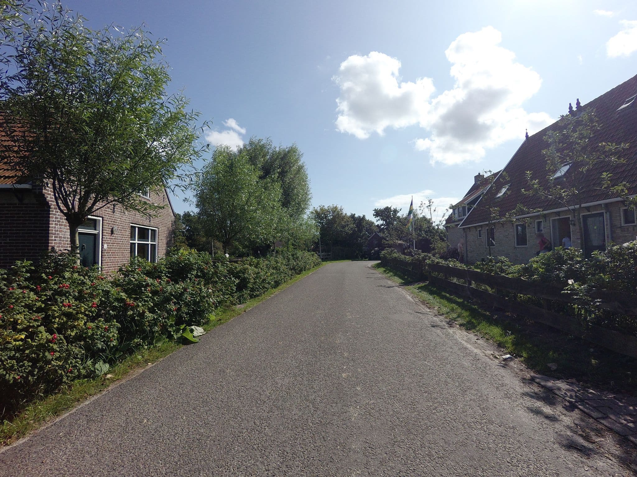 Street view near De Boschplaat, West-Terschelling