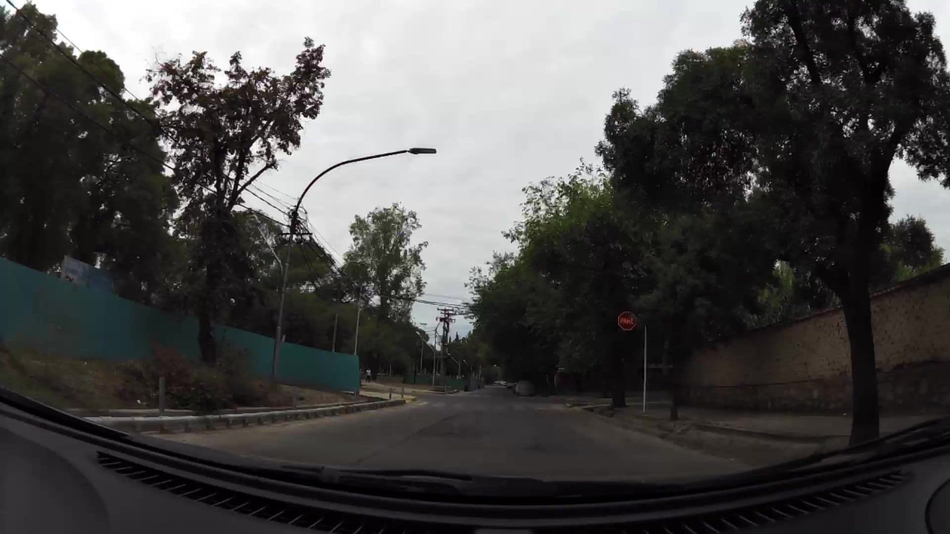 Street view near Hospedaje Ancona, Mendoza