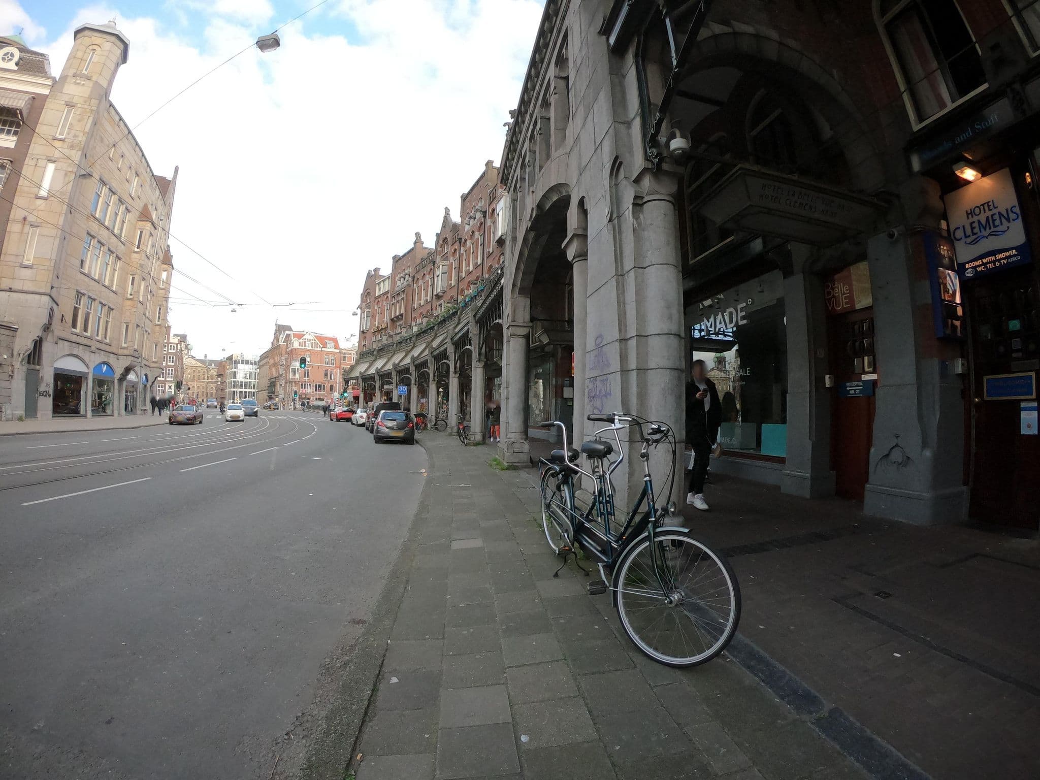 Street view near La Belle Vue, Amsterdam