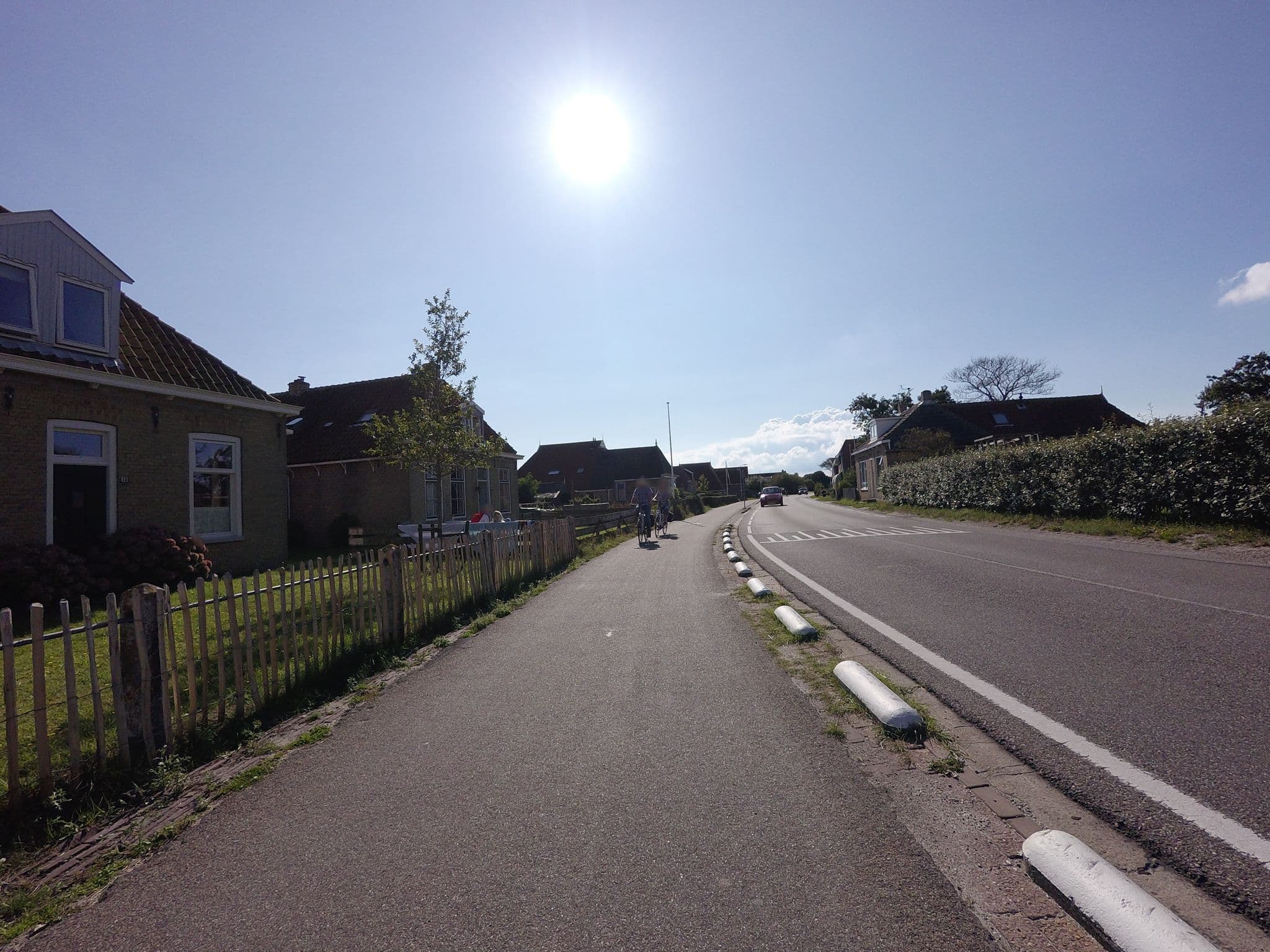 Street view near De vergulde kikker, West-Terschelling