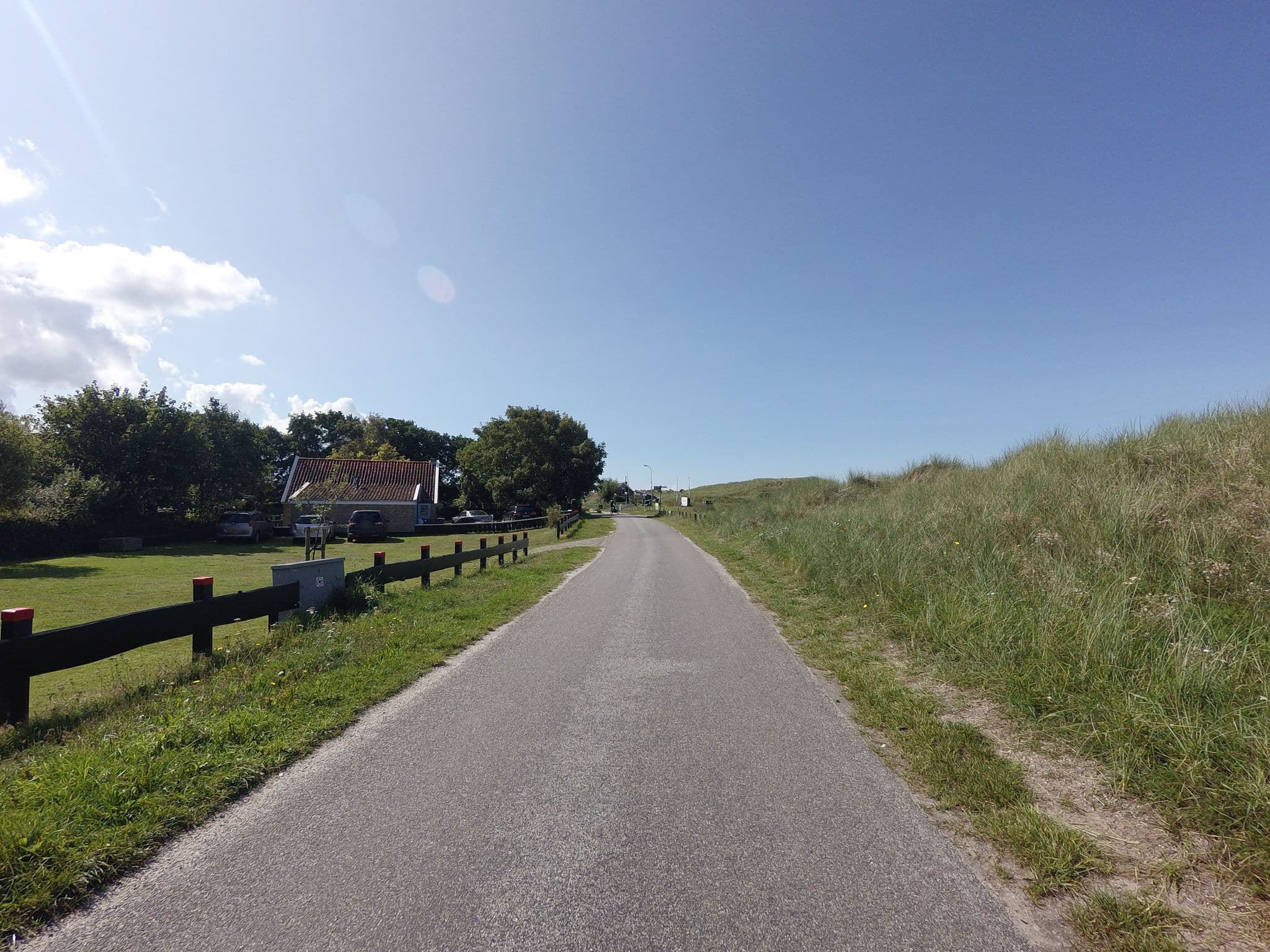 Street view near De Zeekaap, West-Terschelling