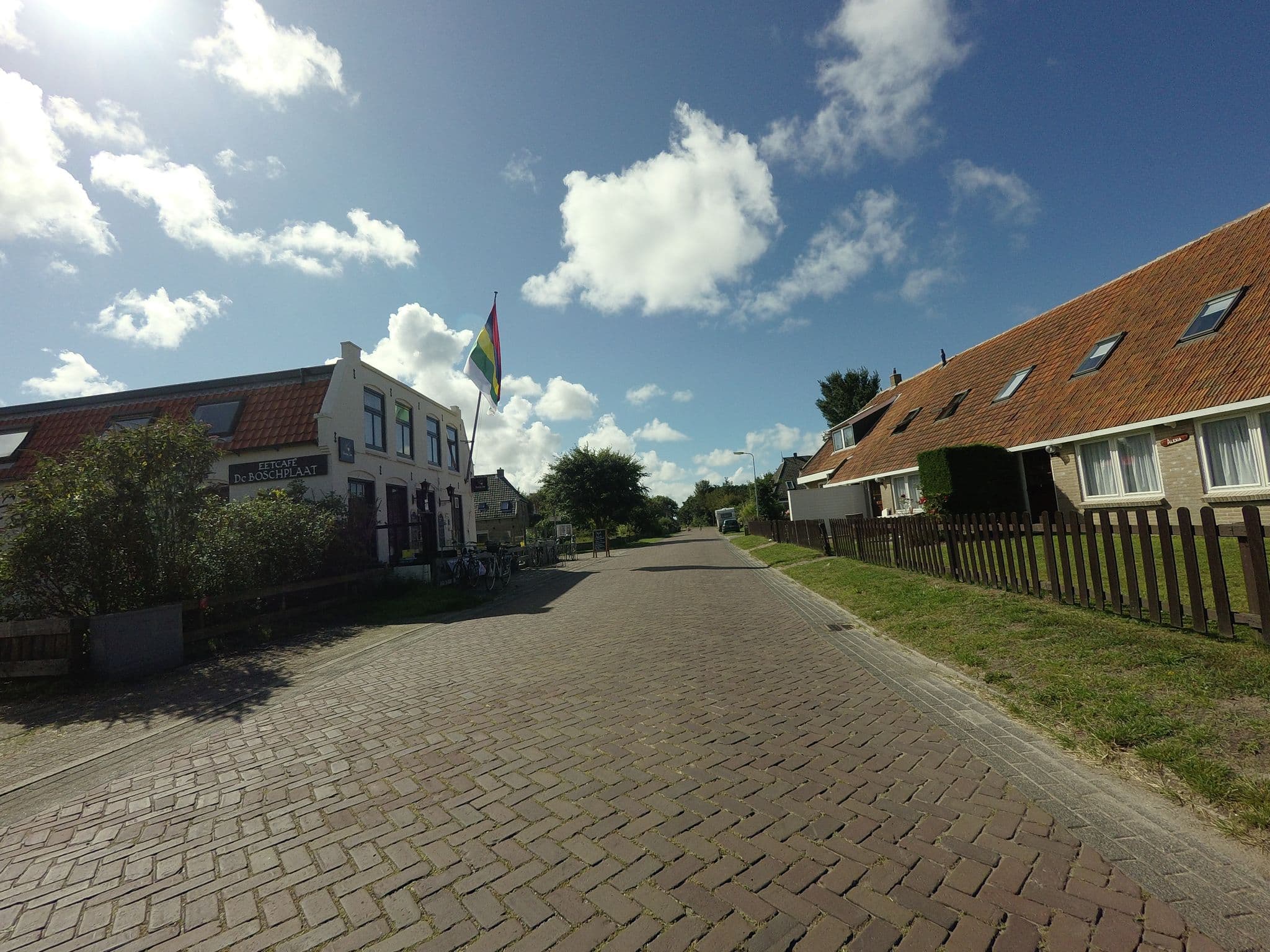 Street view near Wadhuske, West-Terschelling