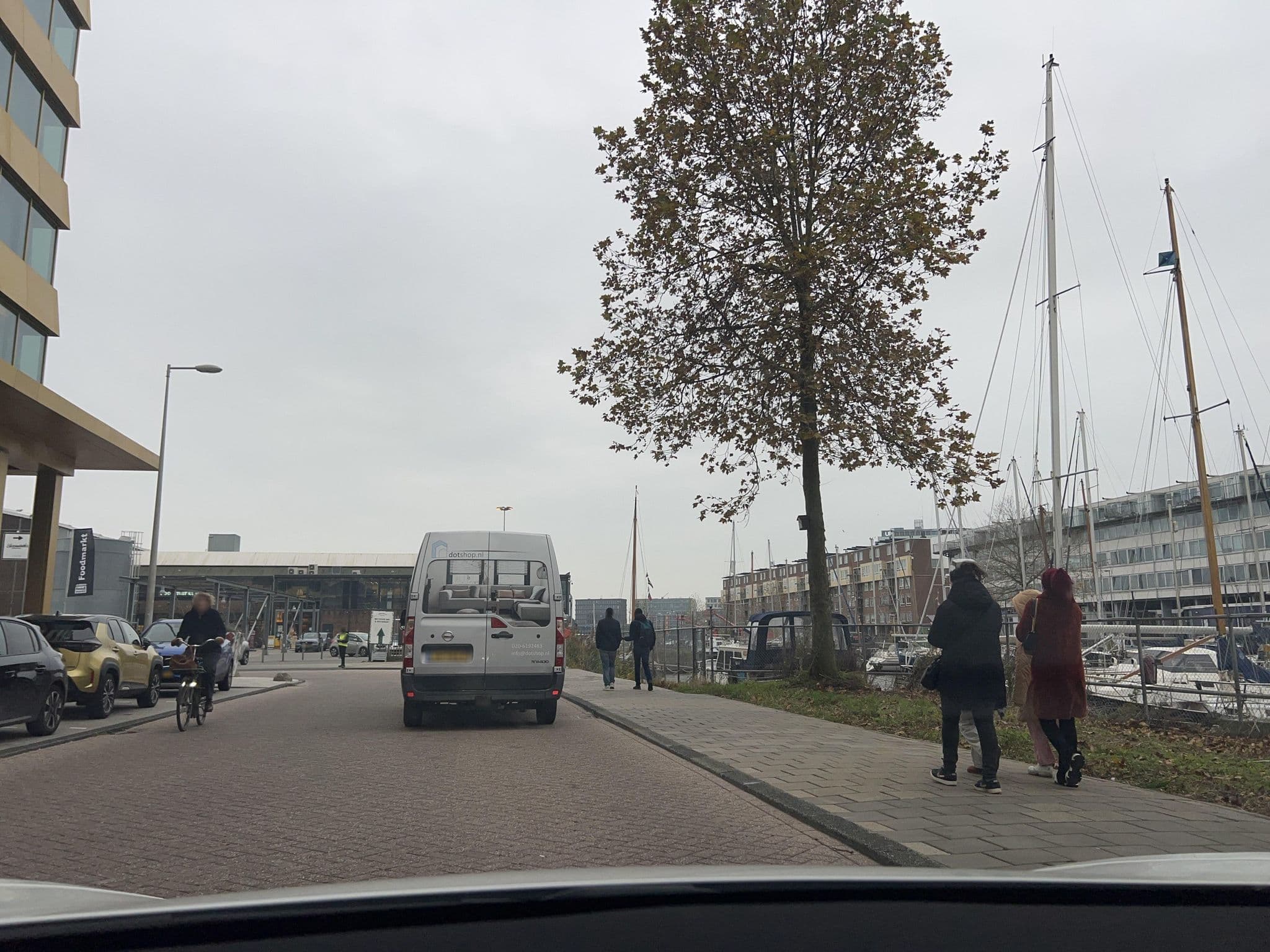 Street view near Holiday Inn Express, Amsterdam