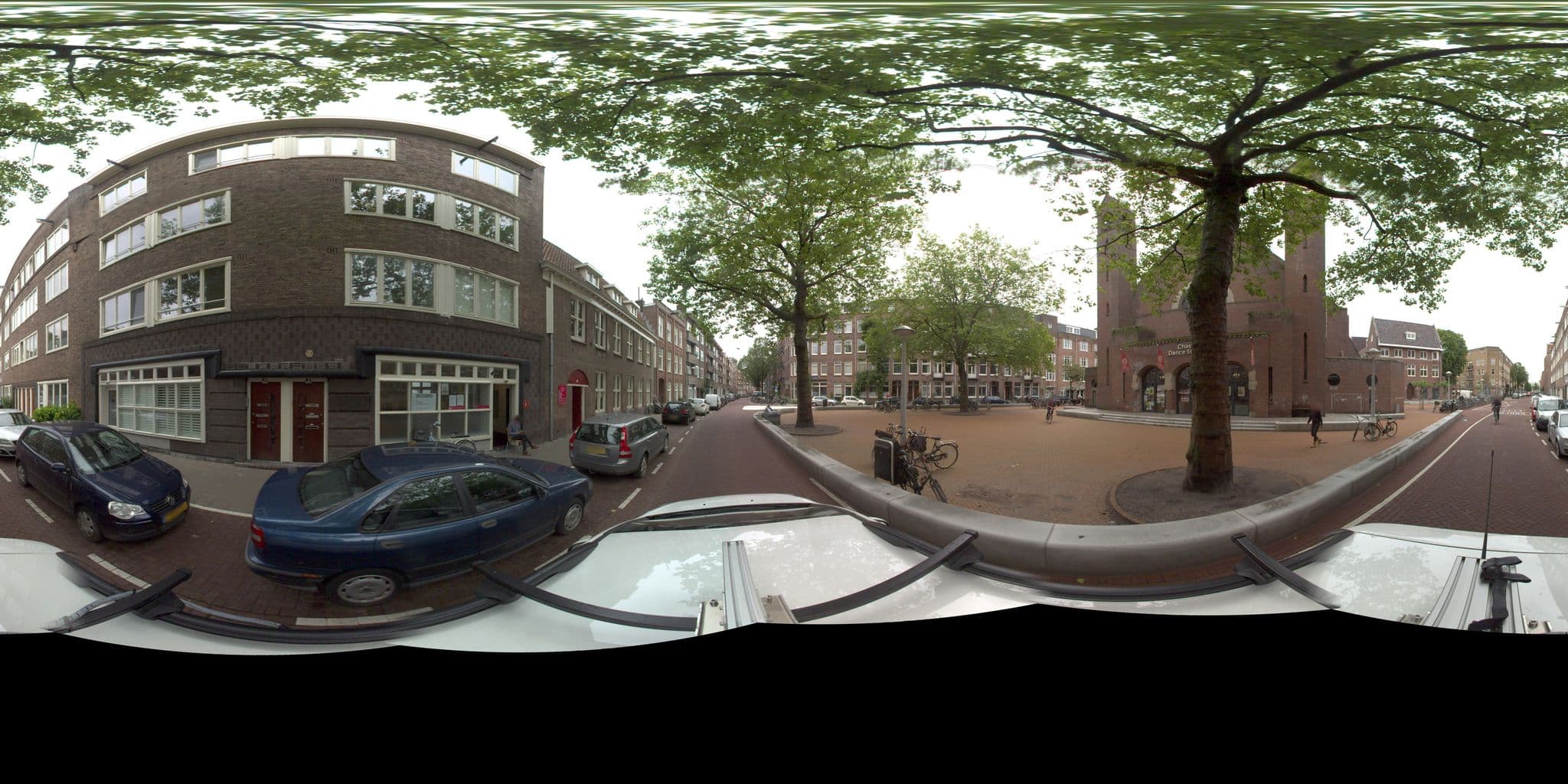Street view near Chassé Hotel, Amsterdam