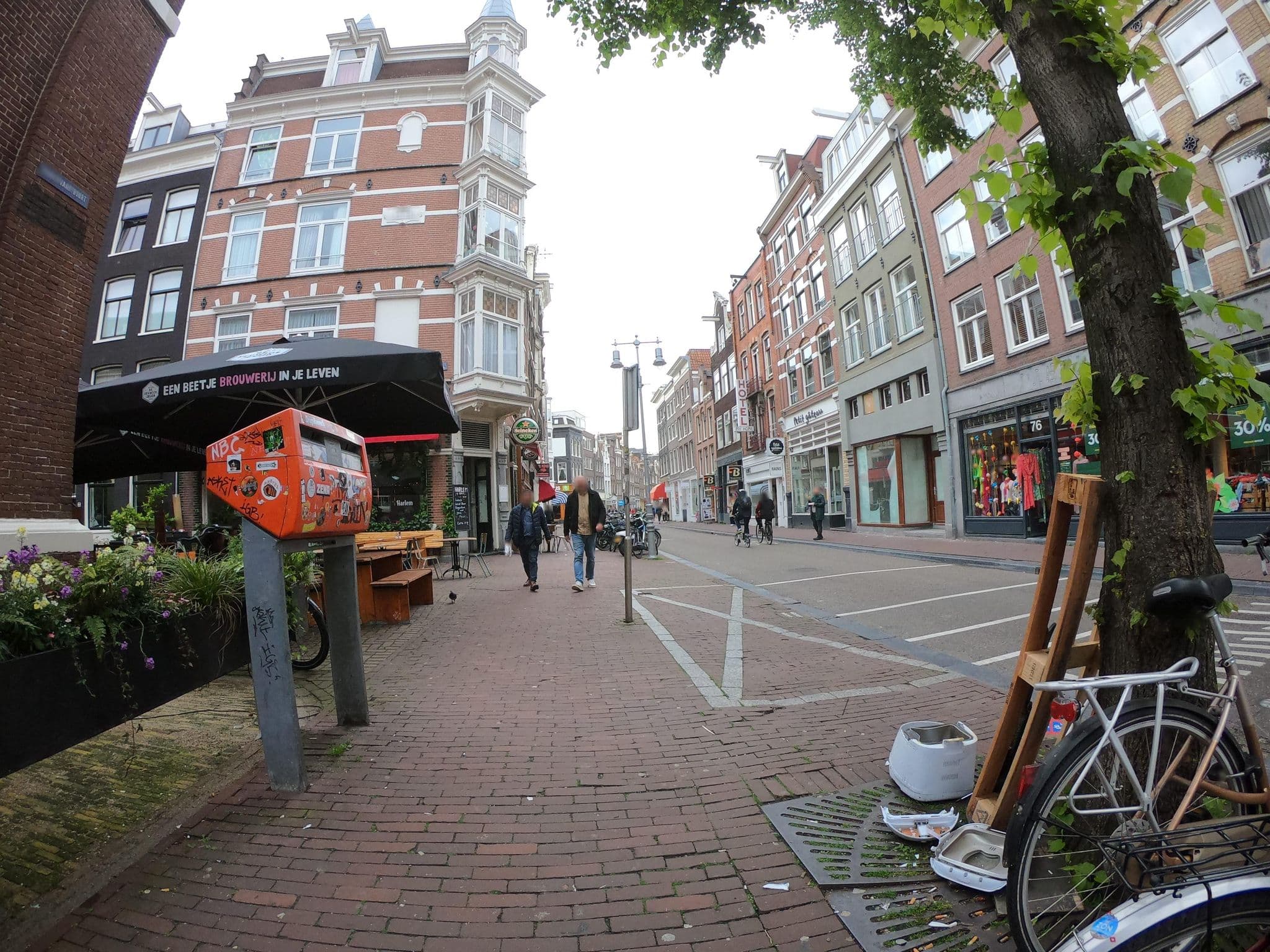 Street view near Hotel My Home, Amsterdam