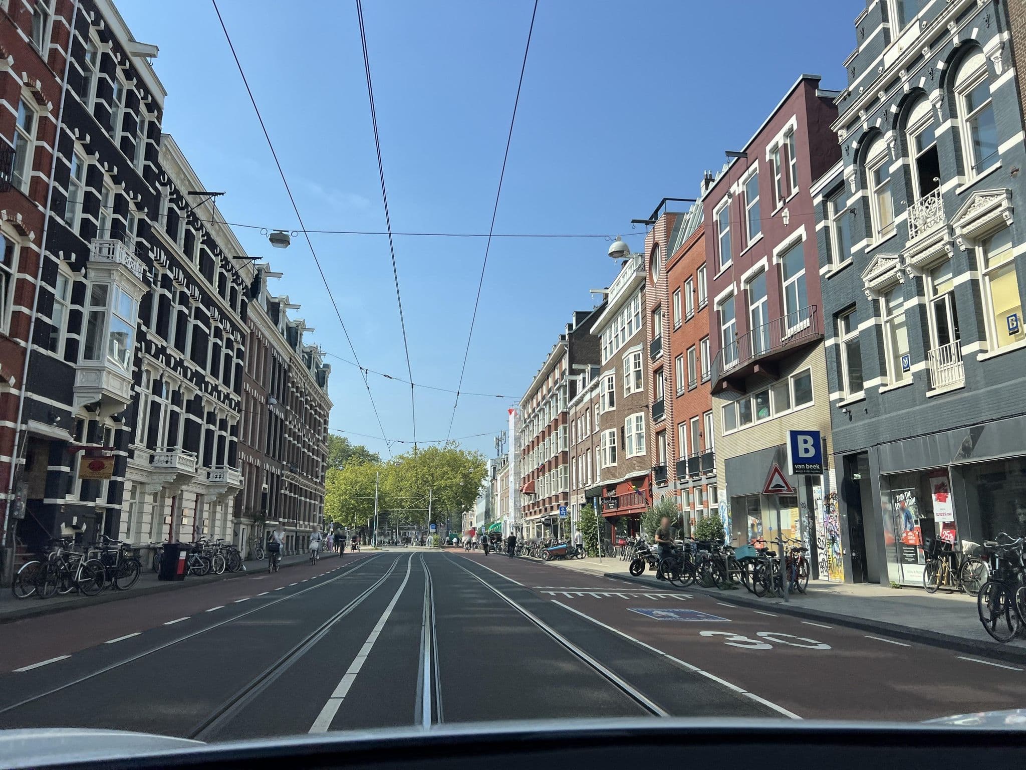 Street view near Sphinx Hotel, Amsterdam