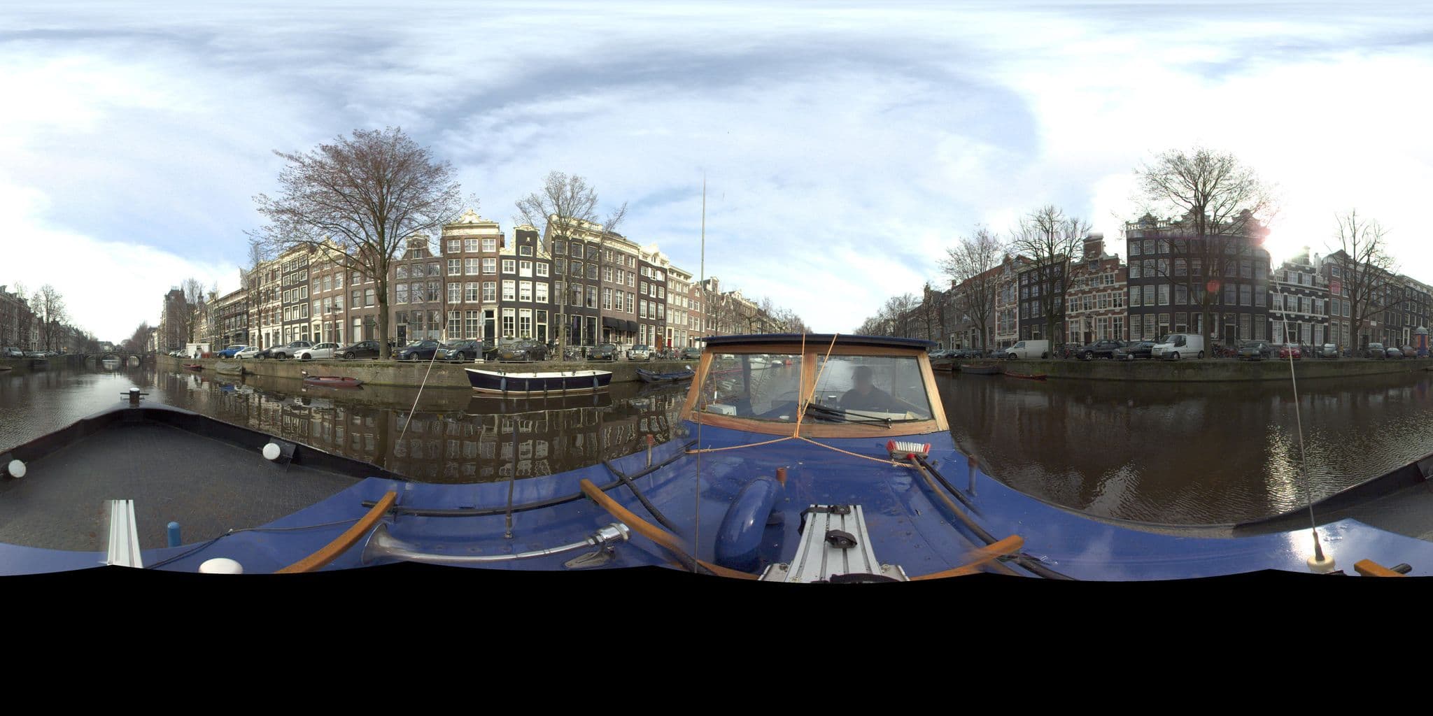 Street view near The Toren dependance, Amsterdam