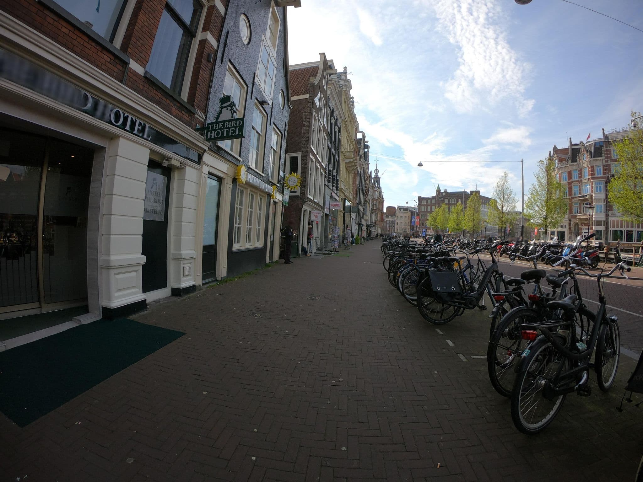 Street view near The Bird Hotel, Amsterdam — © richlv (CC BY-SA · Mapillary)