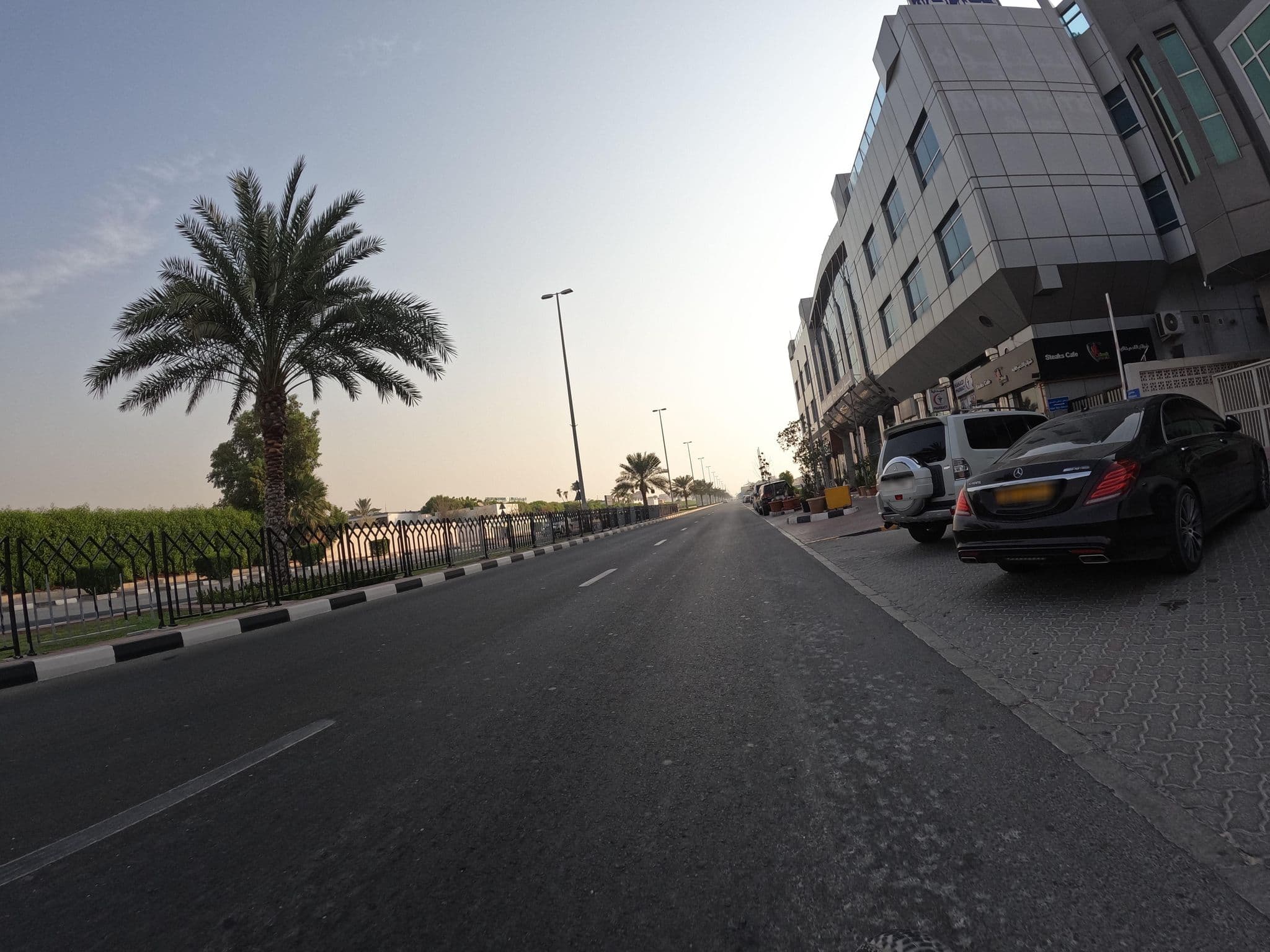 Street view near Ewan Hotel Sharjah, Al Majaz — © countzero5 (CC BY-SA · Mapillary)