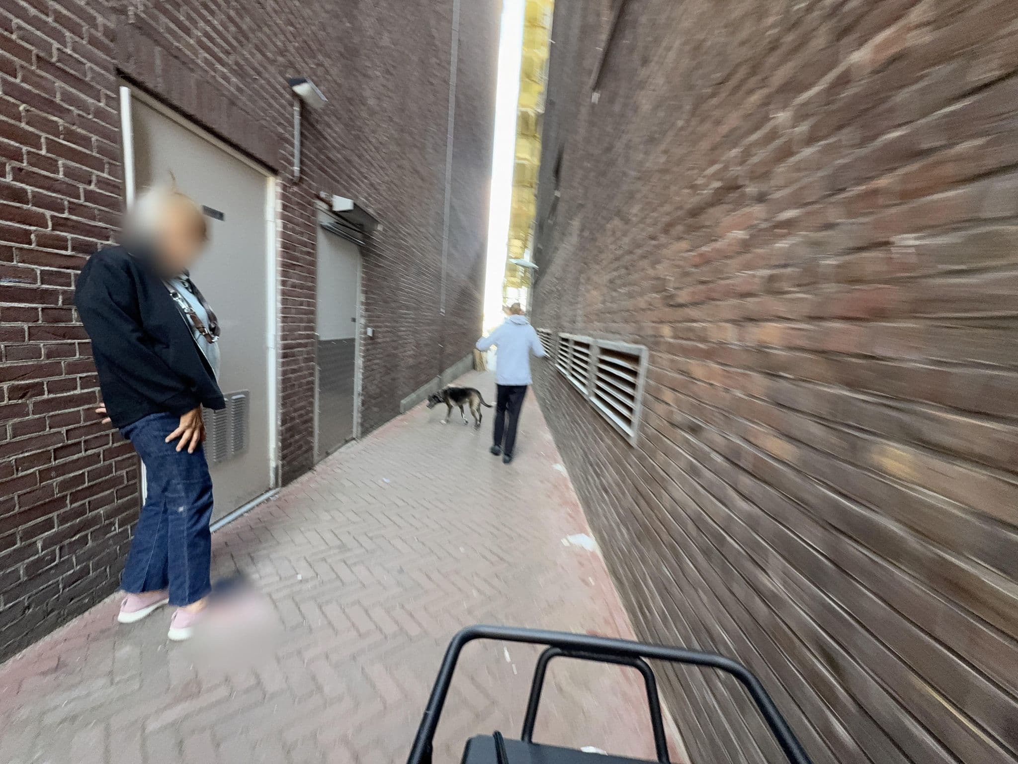 Street view near Najade Eco Houseboat, Amsterdam