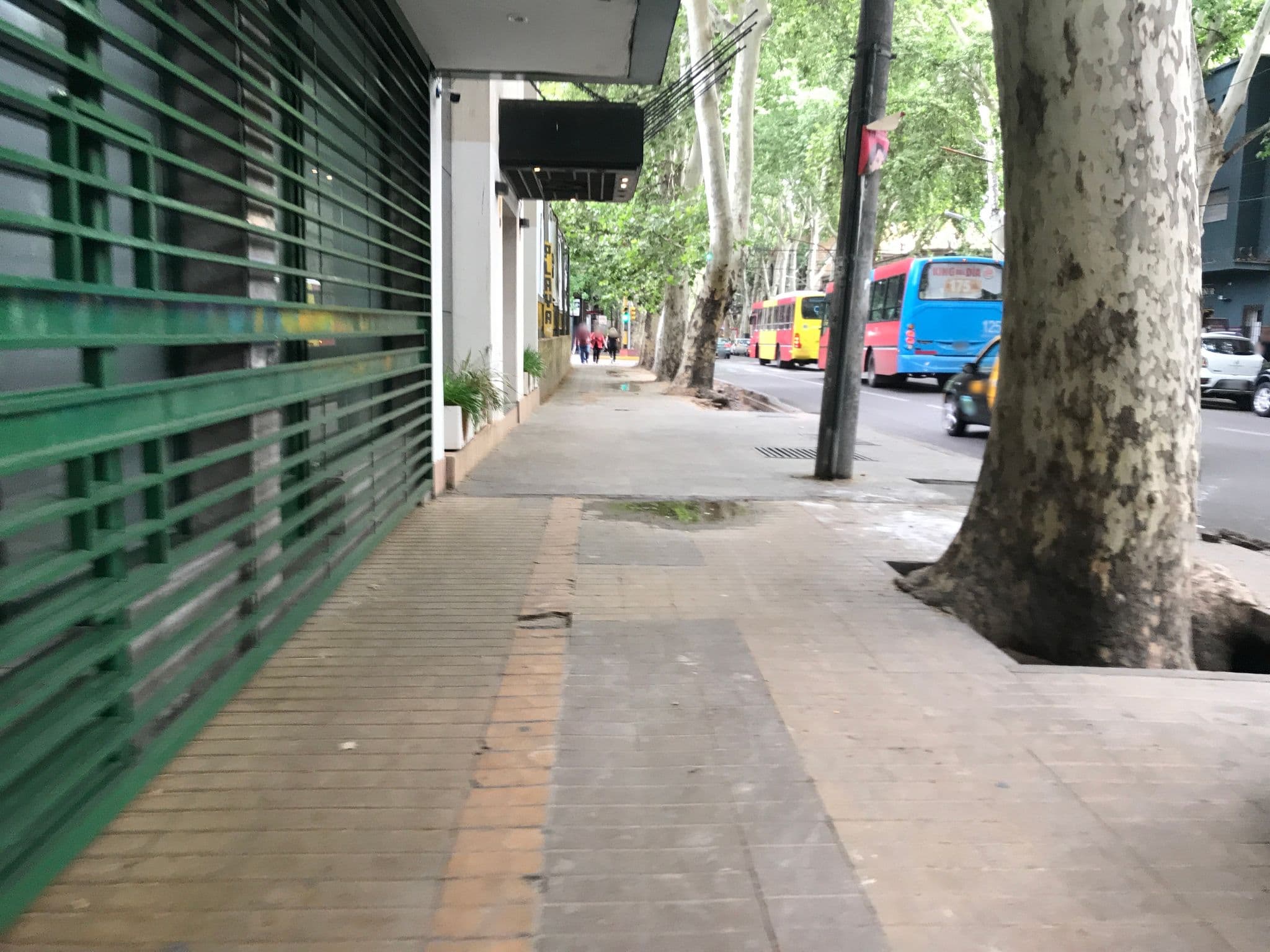 Street view near Fuxia Hostel, Mendoza