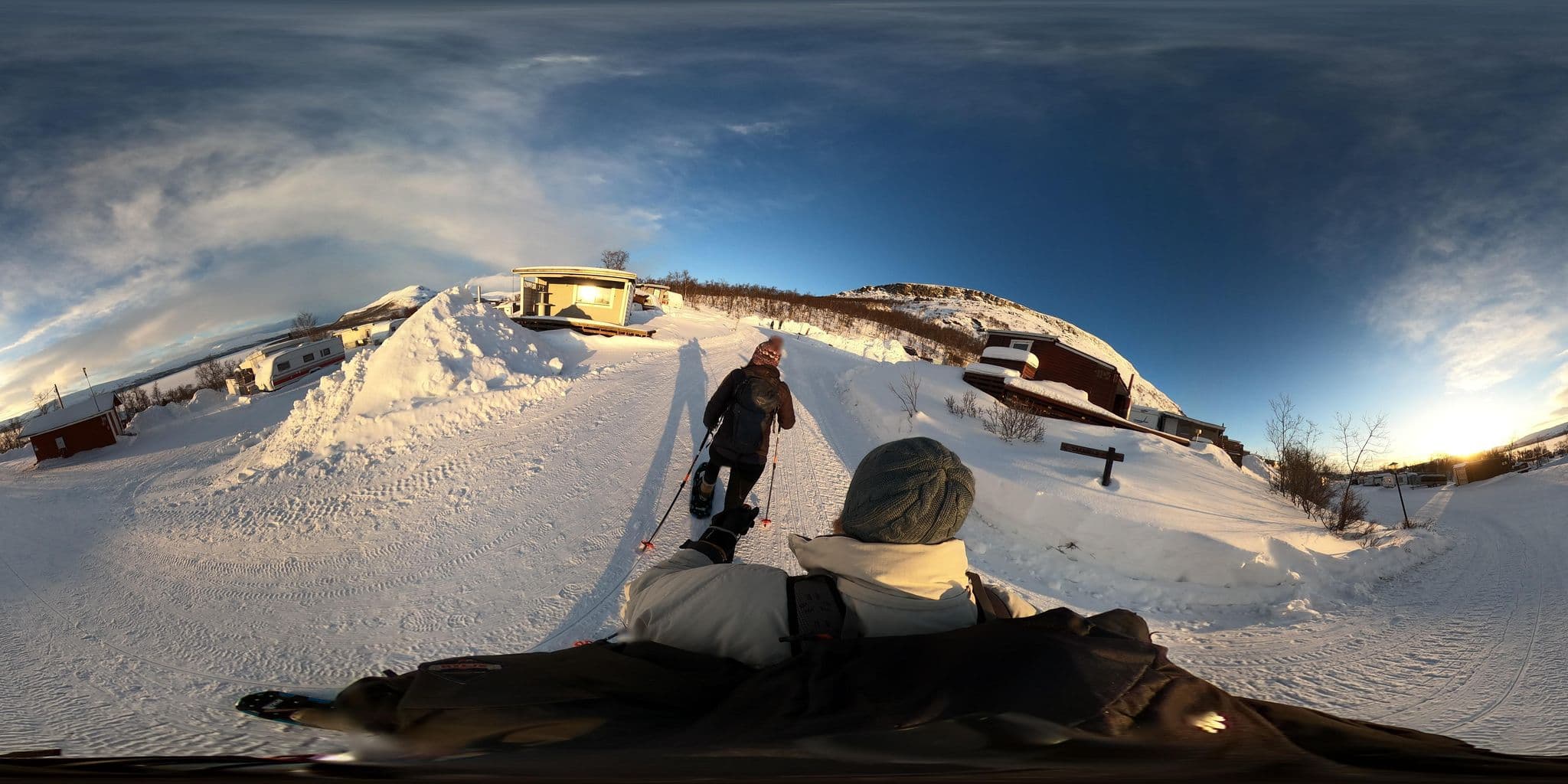 Street view near Kilpisjärven Retkeilykeskus, Storslett — © Stefdegreef (CC BY-SA · Mapillary)
