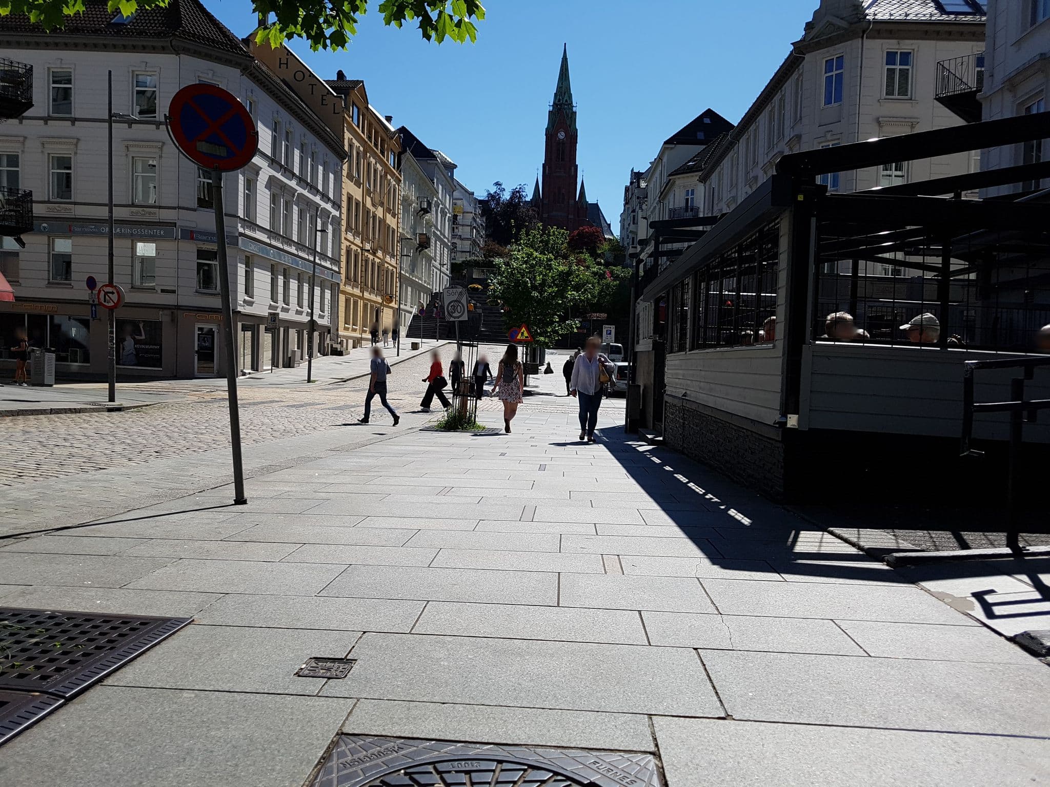 Street view near P-Hotels Bergen, Bergen — © pbb (CC BY-SA · Mapillary)