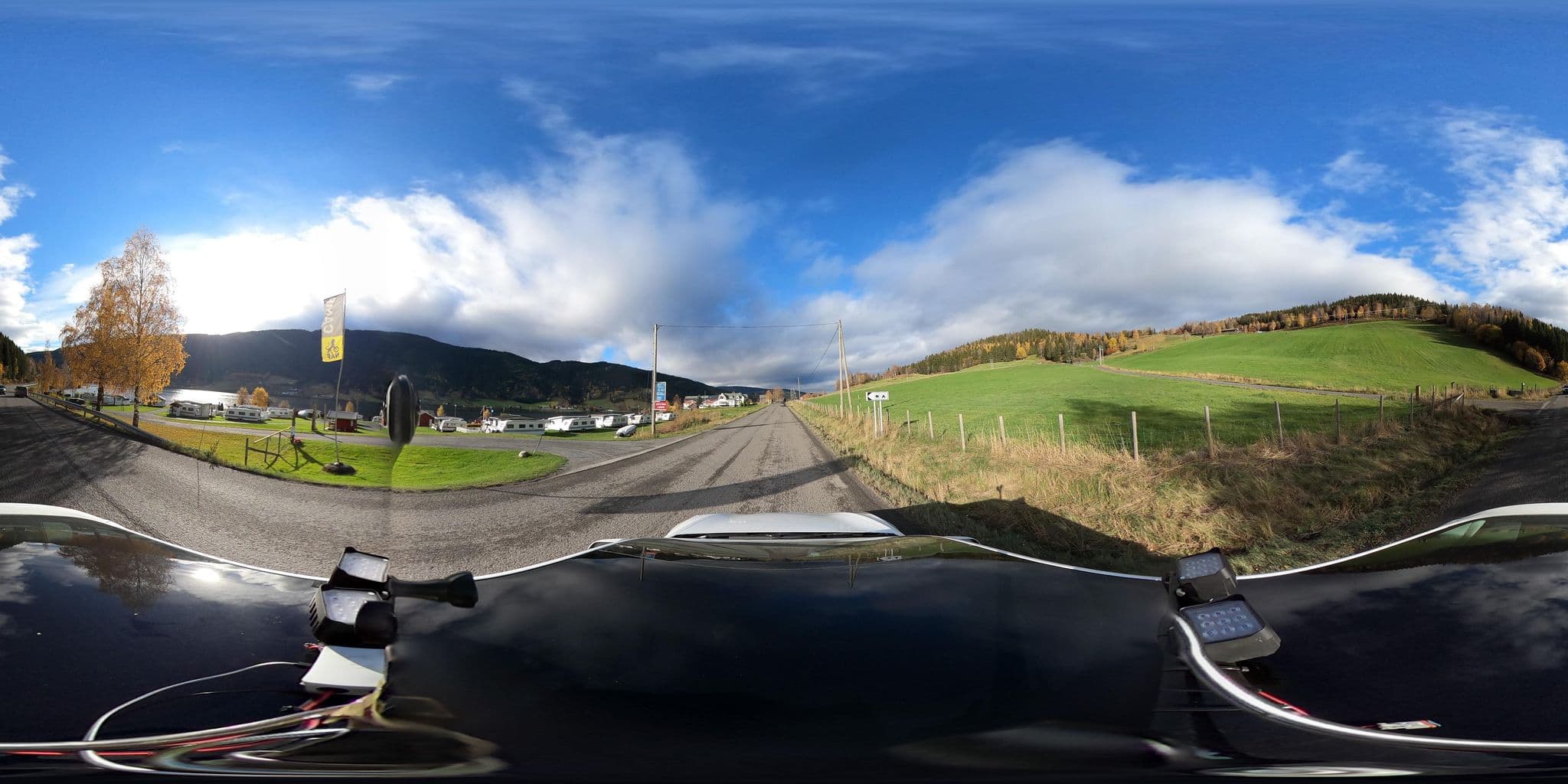 Street view near Søndre Svennes Camping, Fagernes — © catoandersen (CC BY-SA · Mapillary)