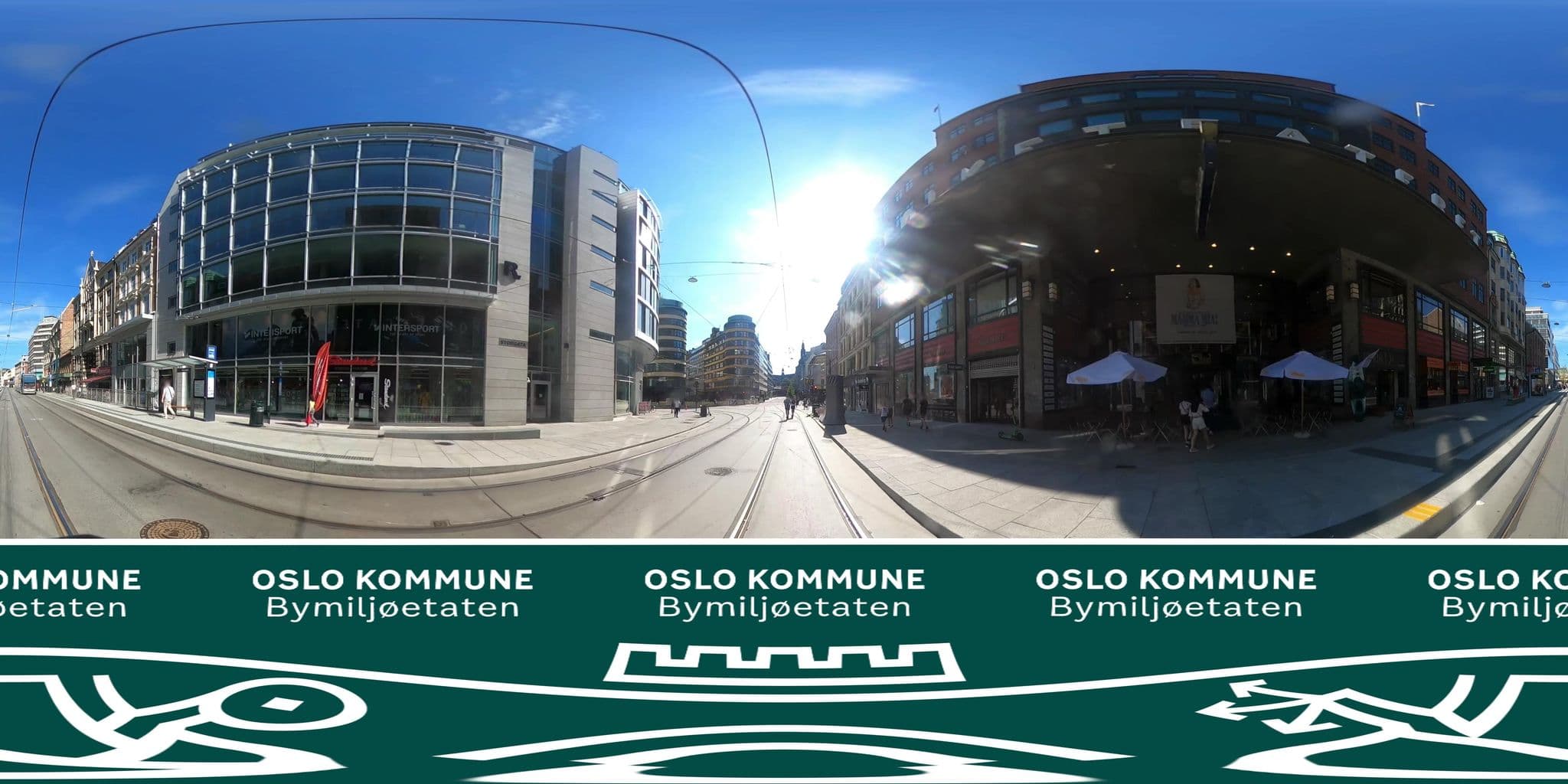 Street view near Home Hotel Folketeateret, Oslo — © BYM_OlaJuulHolm (CC BY-SA · Mapillary)