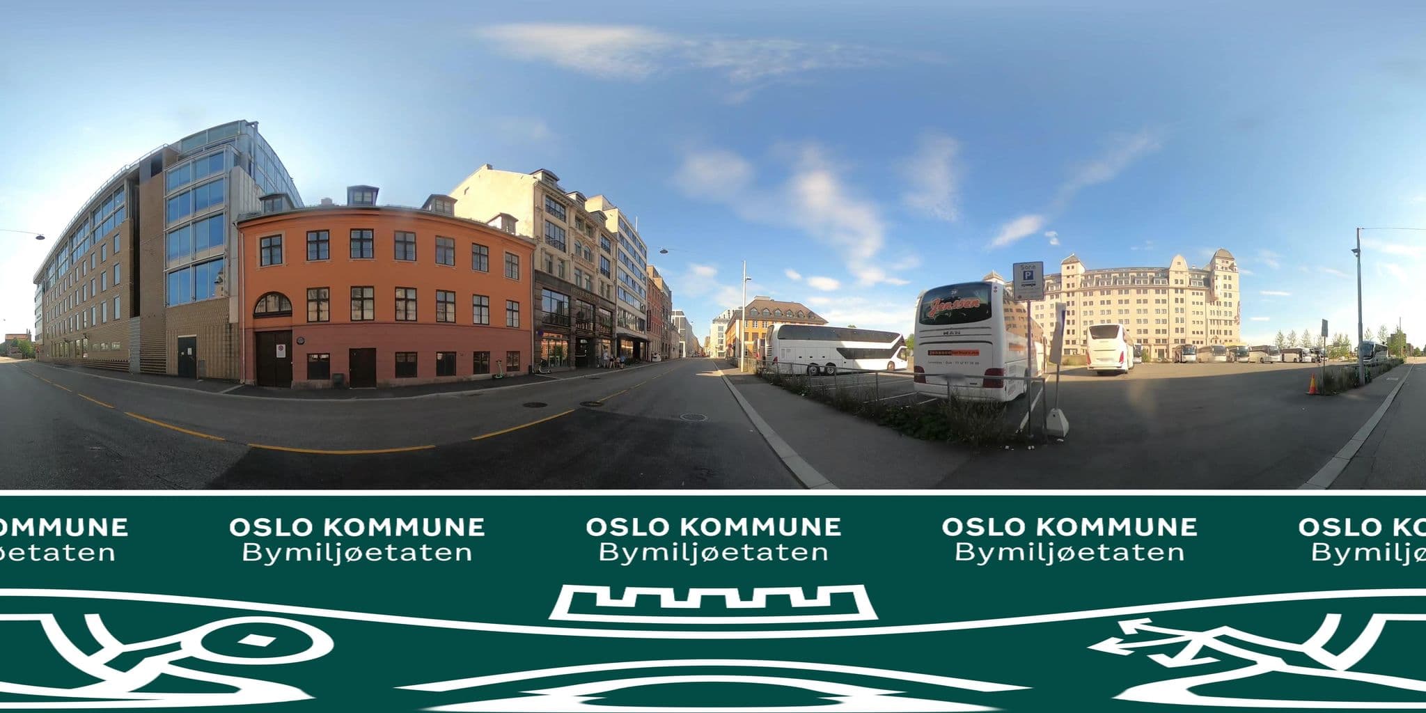 Street view near Home Hotel Bastion, Oslo — © BYM_OlaJuulHolm (CC BY-SA · Mapillary)