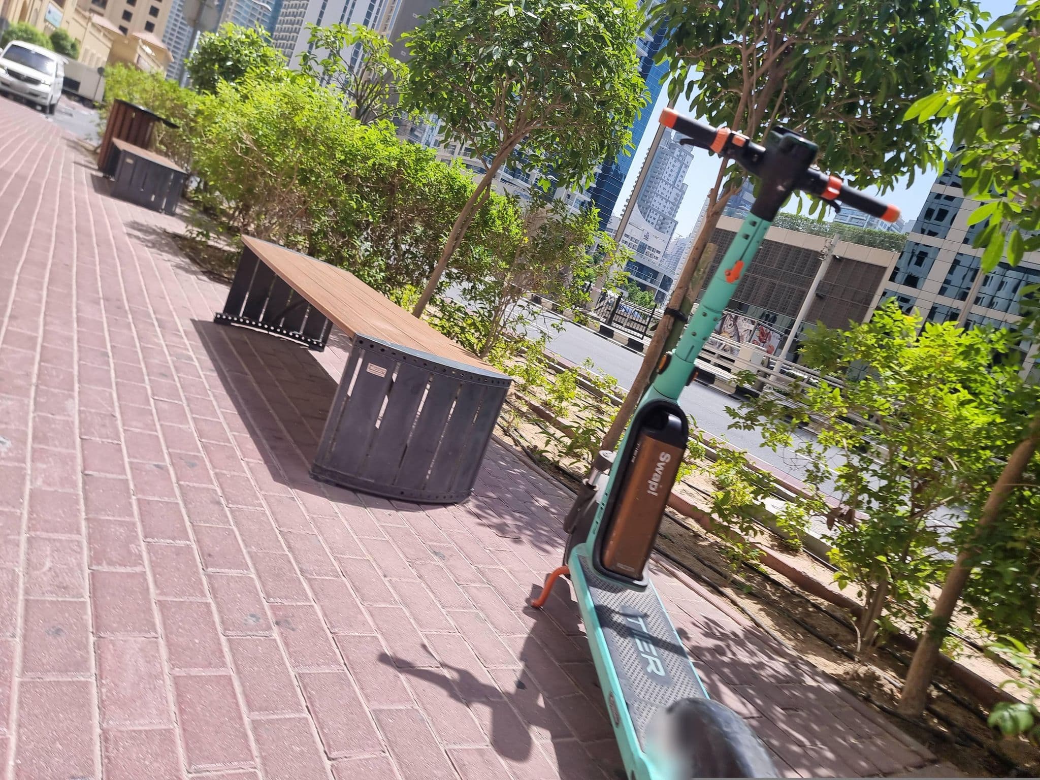 Street view near Suha JBR Hotel Apartments, Dubai Marina — © mapfool (CC BY-SA · Mapillary)