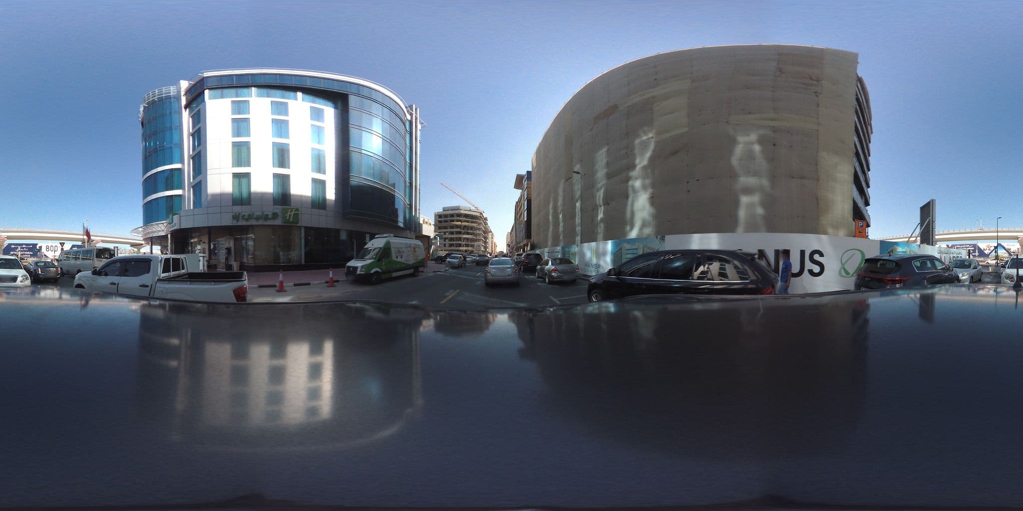 Street view near Holiday Inn Dubai - Al Barsha, Al Sufouh — © wassaf (CC BY-SA · Mapillary)