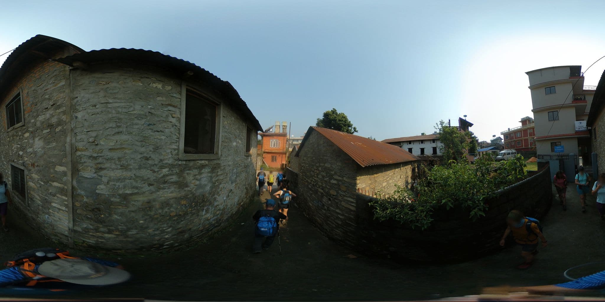 Street view near K2 Hotel, Pokhara