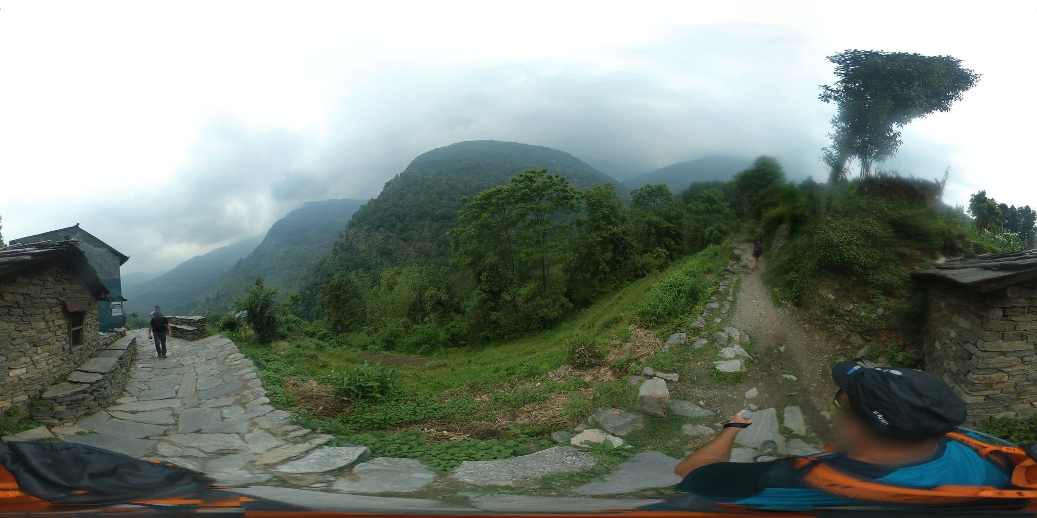 Street view near Dipak Guesthouse, Chitre