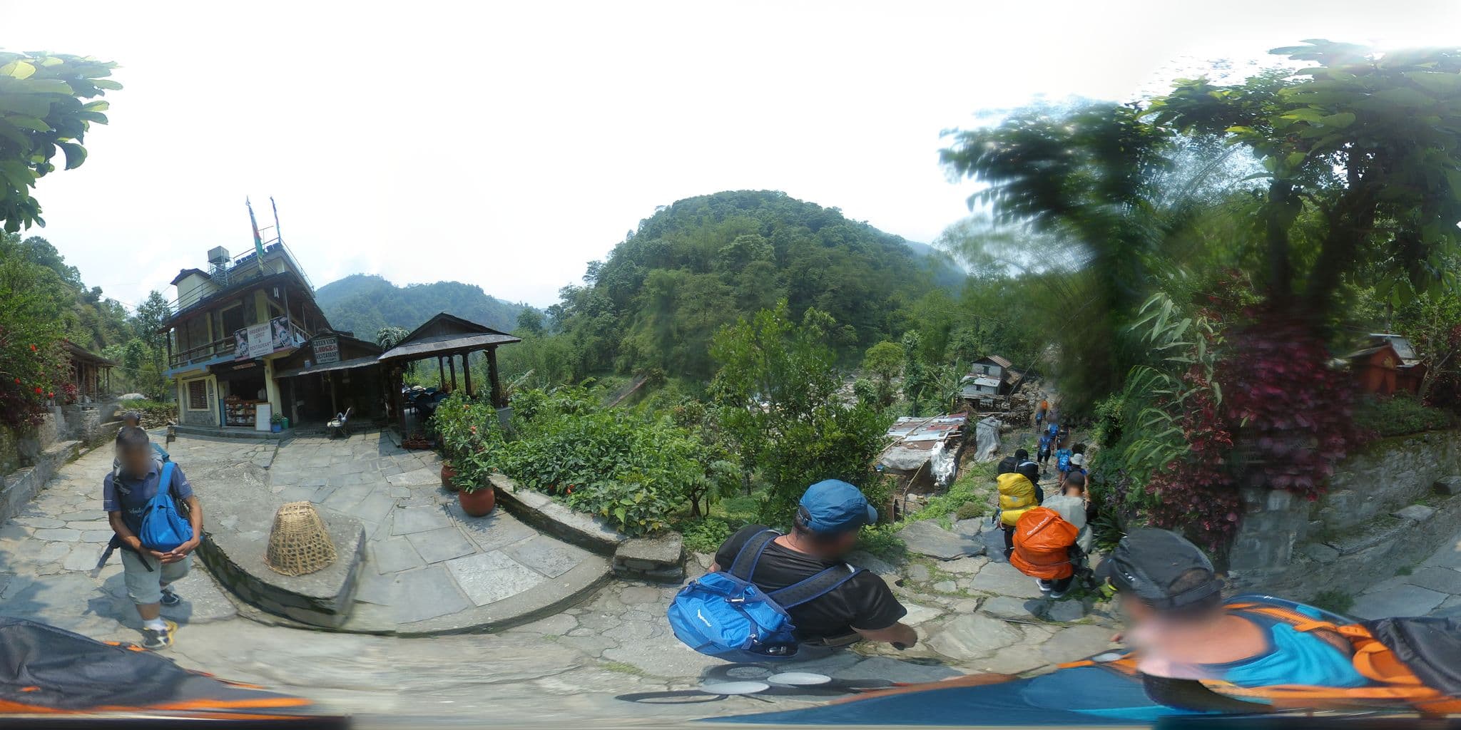 Street view near Green View Lodge, Kusma — © javiersanp (CC BY-SA · Mapillary)