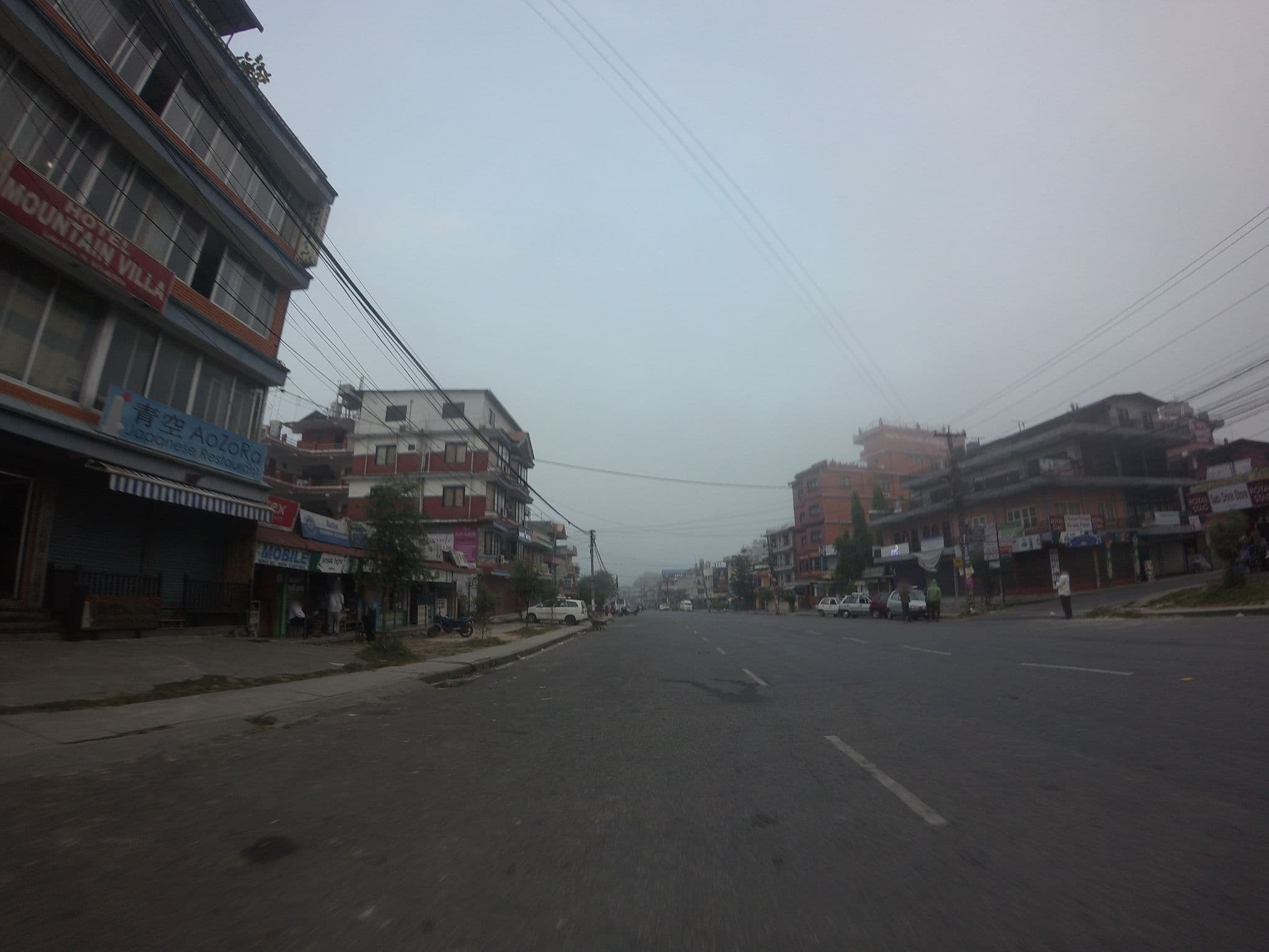 Street view near HOTEL ANNAPURNA ASHIRVAD, Pokhara