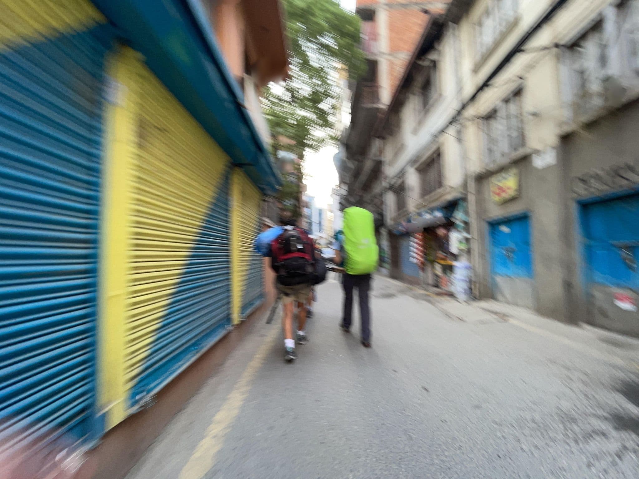 Street view near International Guest House, Kathmandu