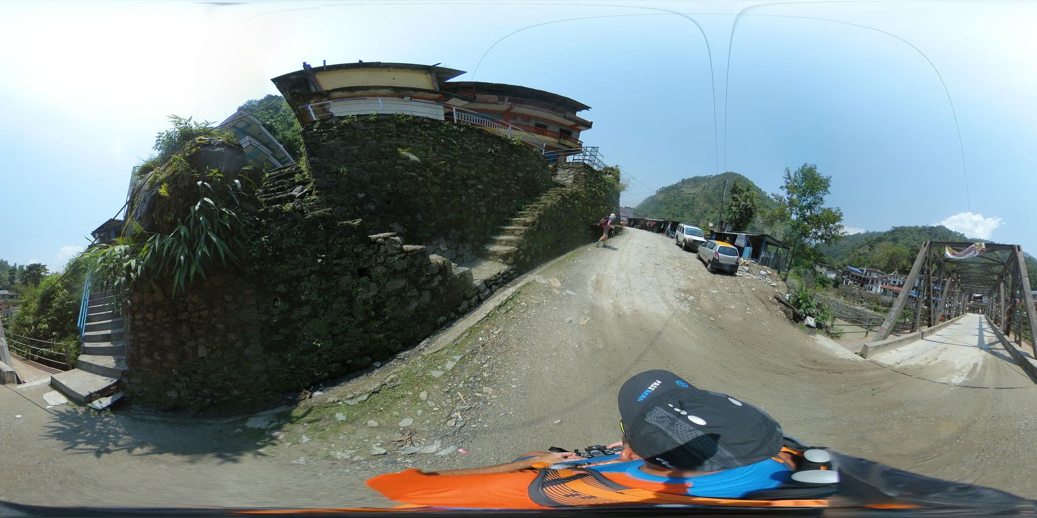 Street view near Hotel Everest Lodge and Restaurant, Kusma — © javiersanp (CC BY-SA · Mapillary)