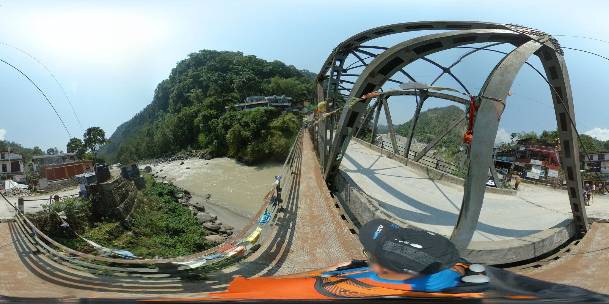 Street view near The Lakshmi Lodge, Kusma — © javiersanp (CC BY-SA · Mapillary)