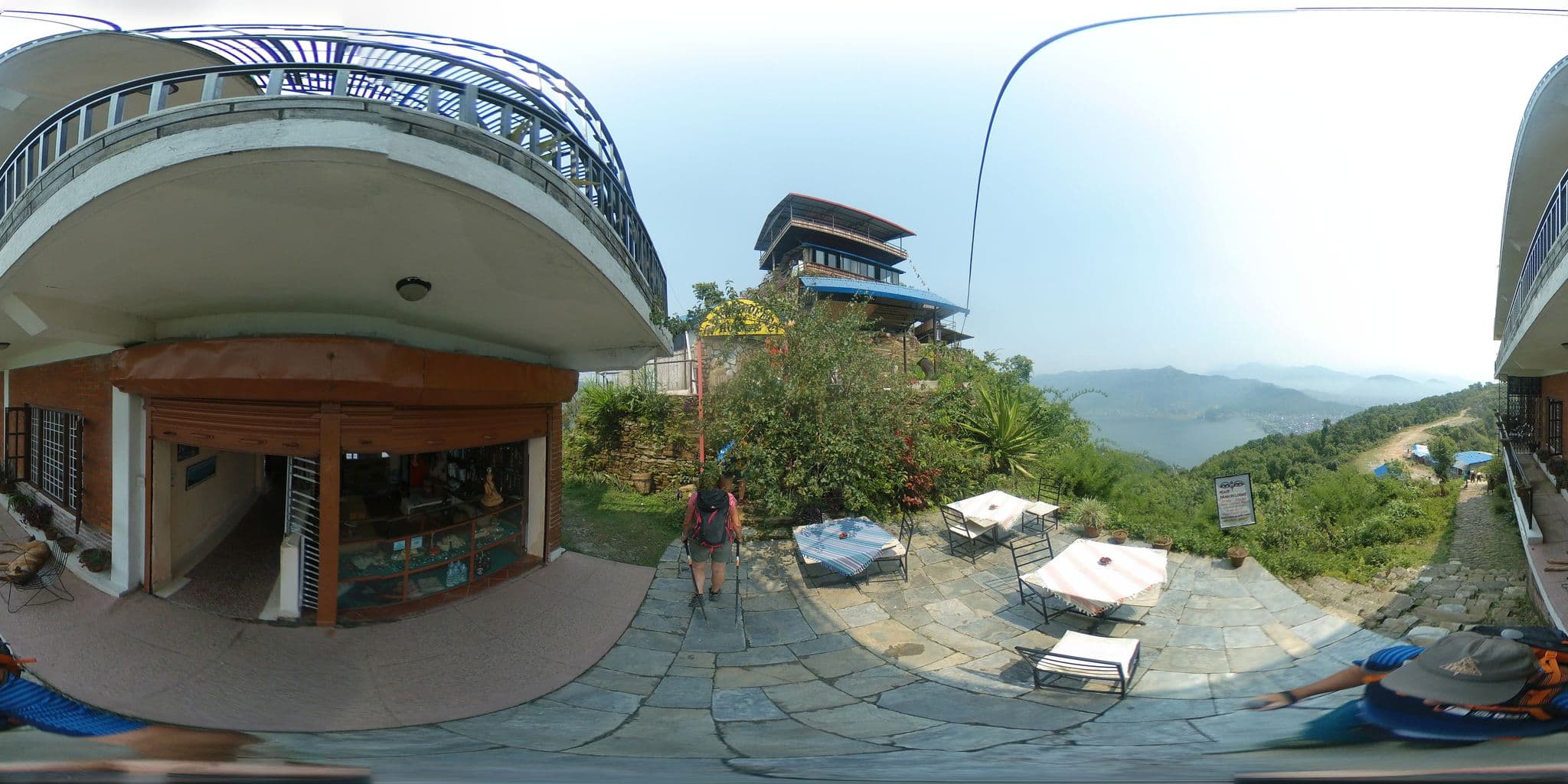 Street view near Peace Dragon Lodge, Pokhara