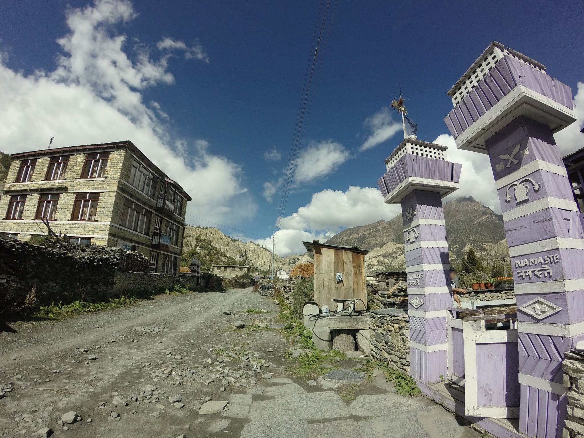 Street view near Airport Hotel, Pokhara