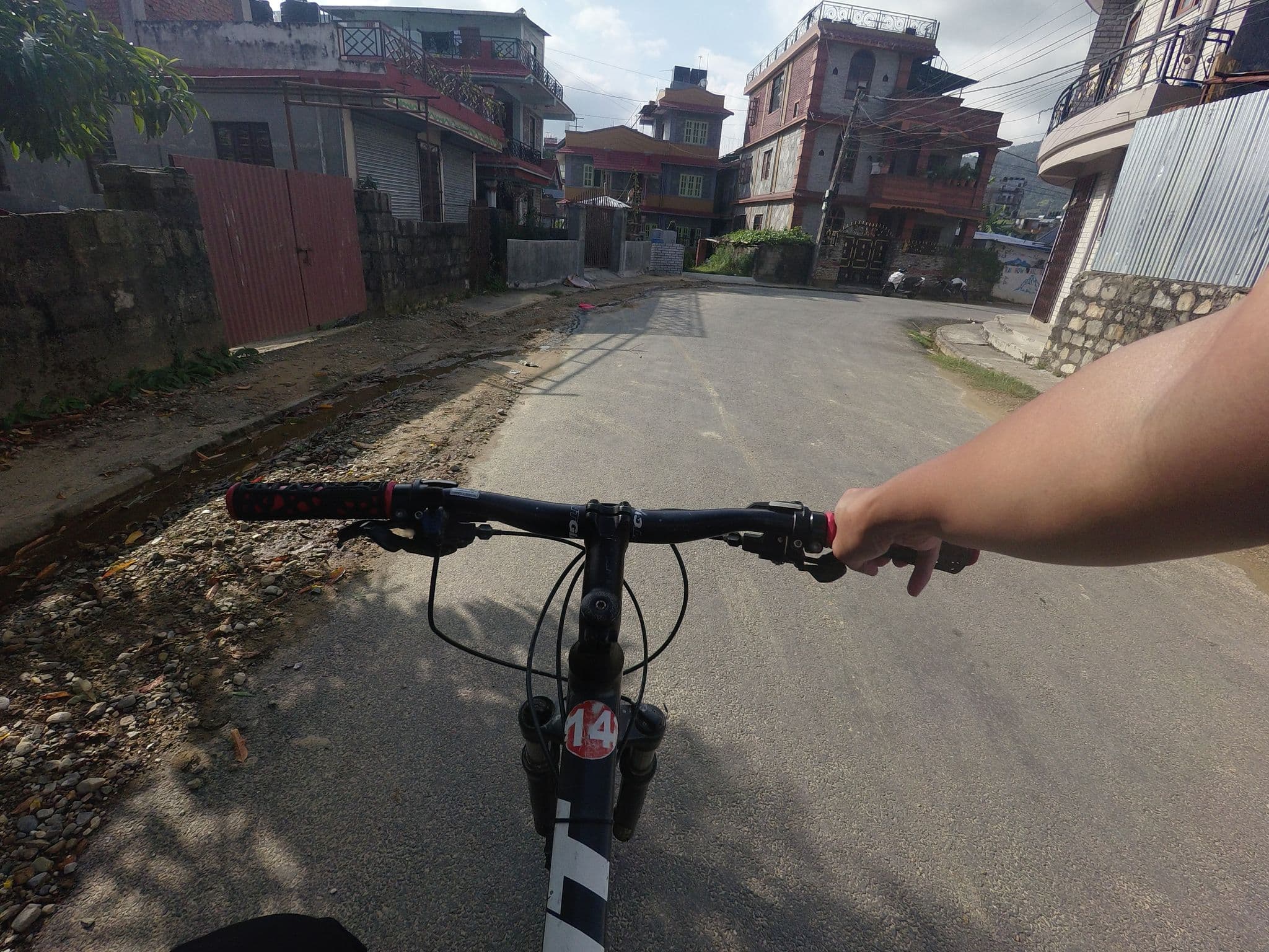 Street view near Silent Peak, Pokhara