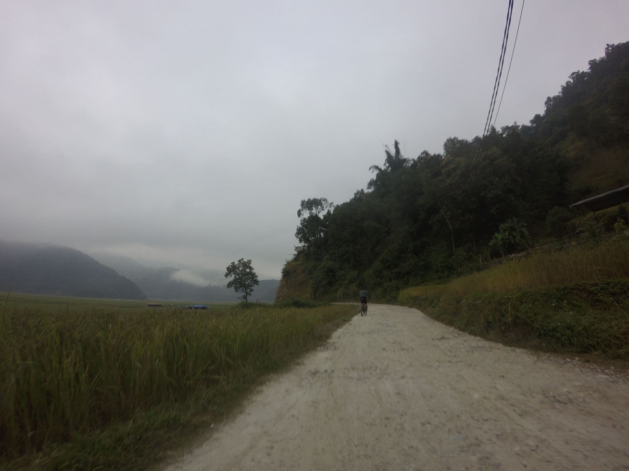 Street view near Harry's Homestay & Korean Restaurant, Pokhara