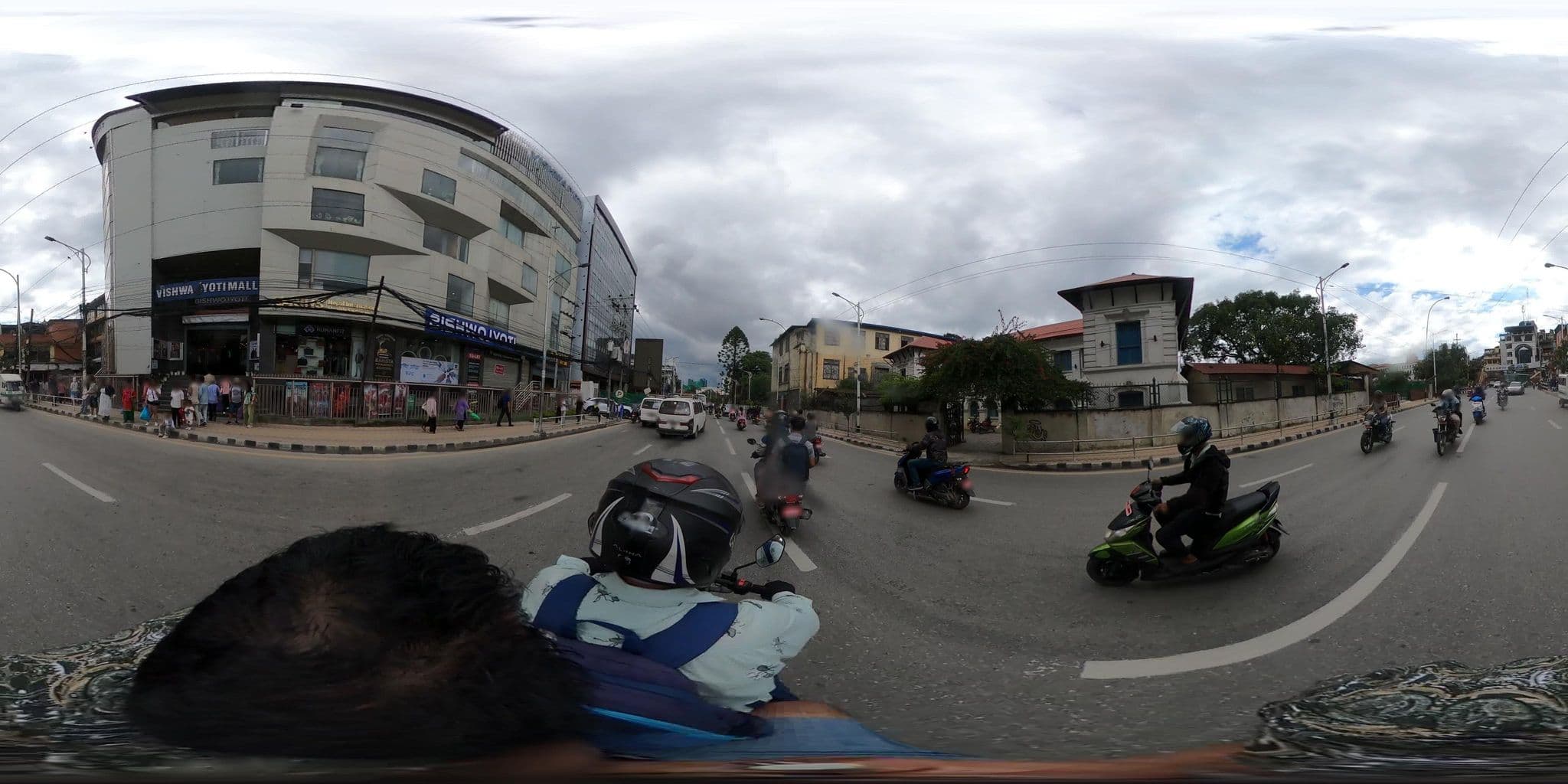 Street view near Hotel Mountain, Kathmandu