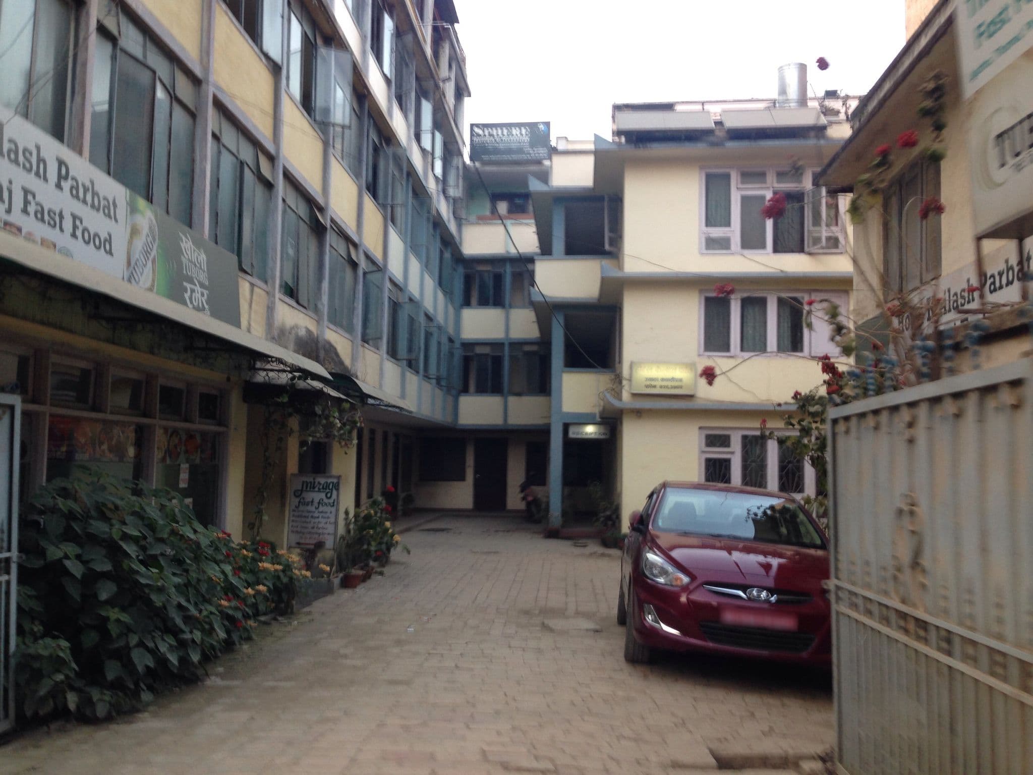 Street view near Kailash, Kathmandu — © fundacja_geolife (CC BY-SA · Mapillary)