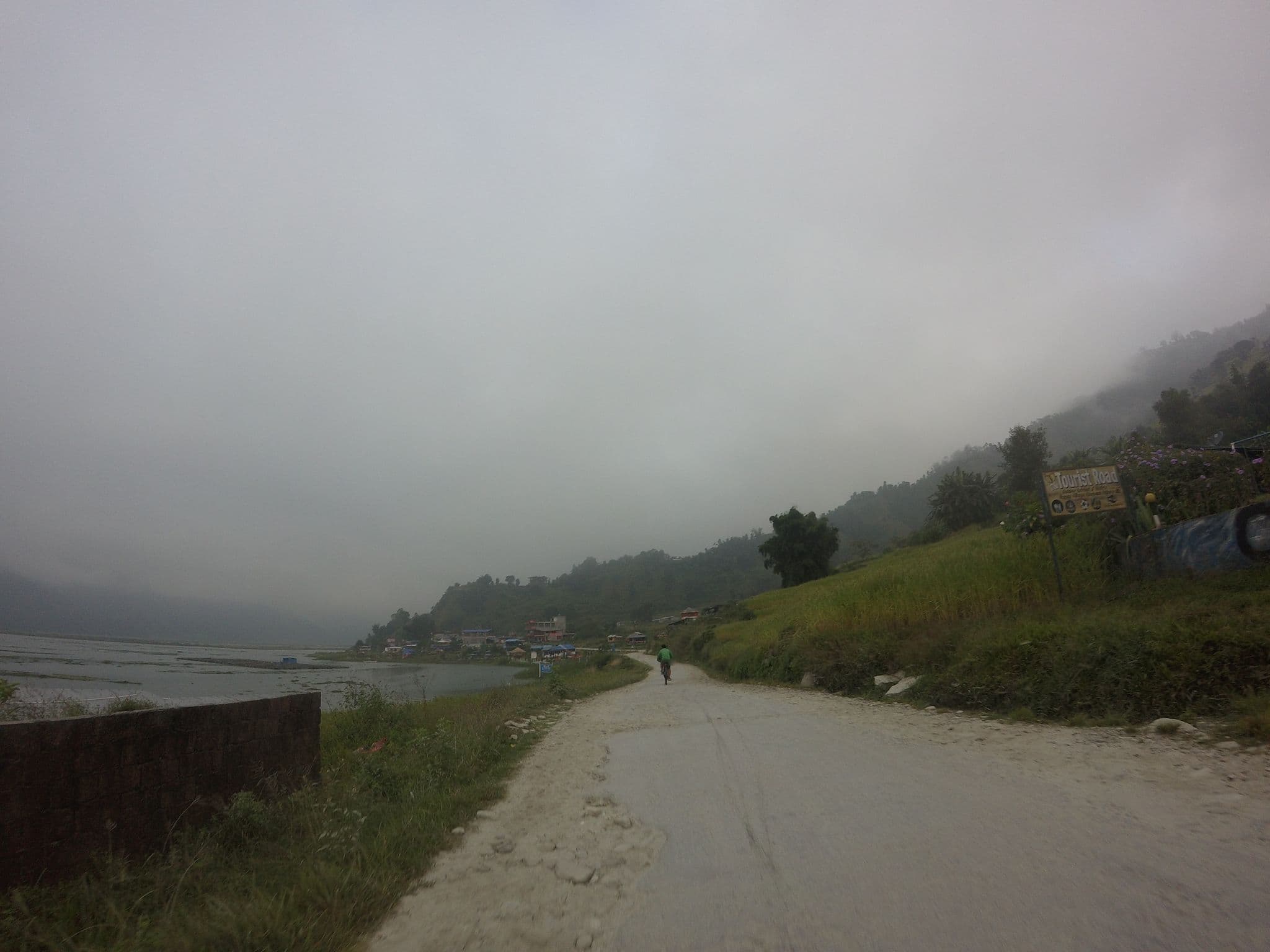 Street view near Fire and Fish Home Stay & Restaurant, Pokhara