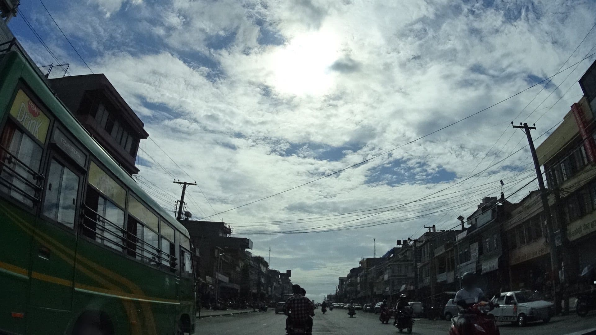 Street view near Hotel Rabi, Pokhara