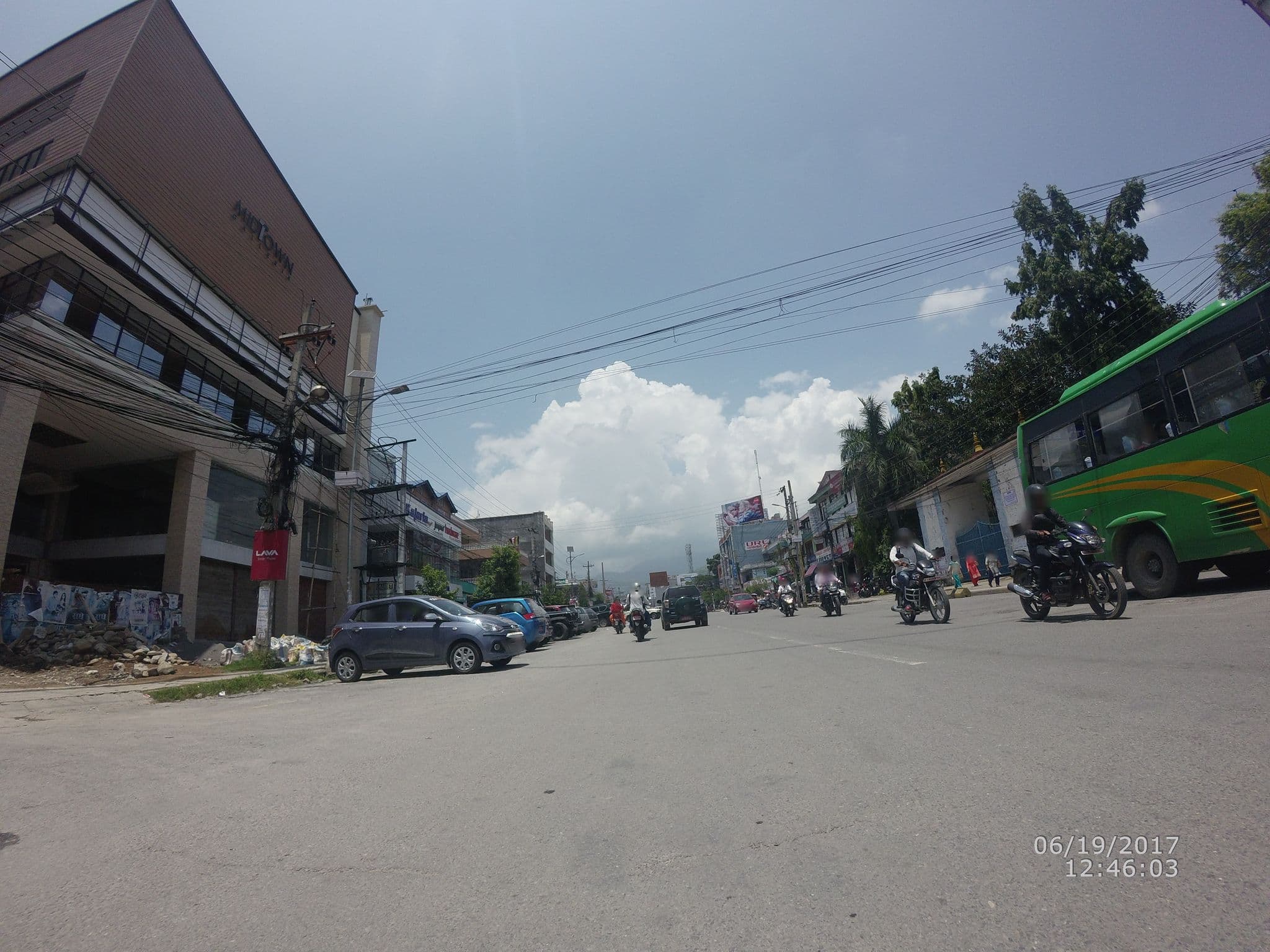 Street view near Kumar Hotel, Pokhara