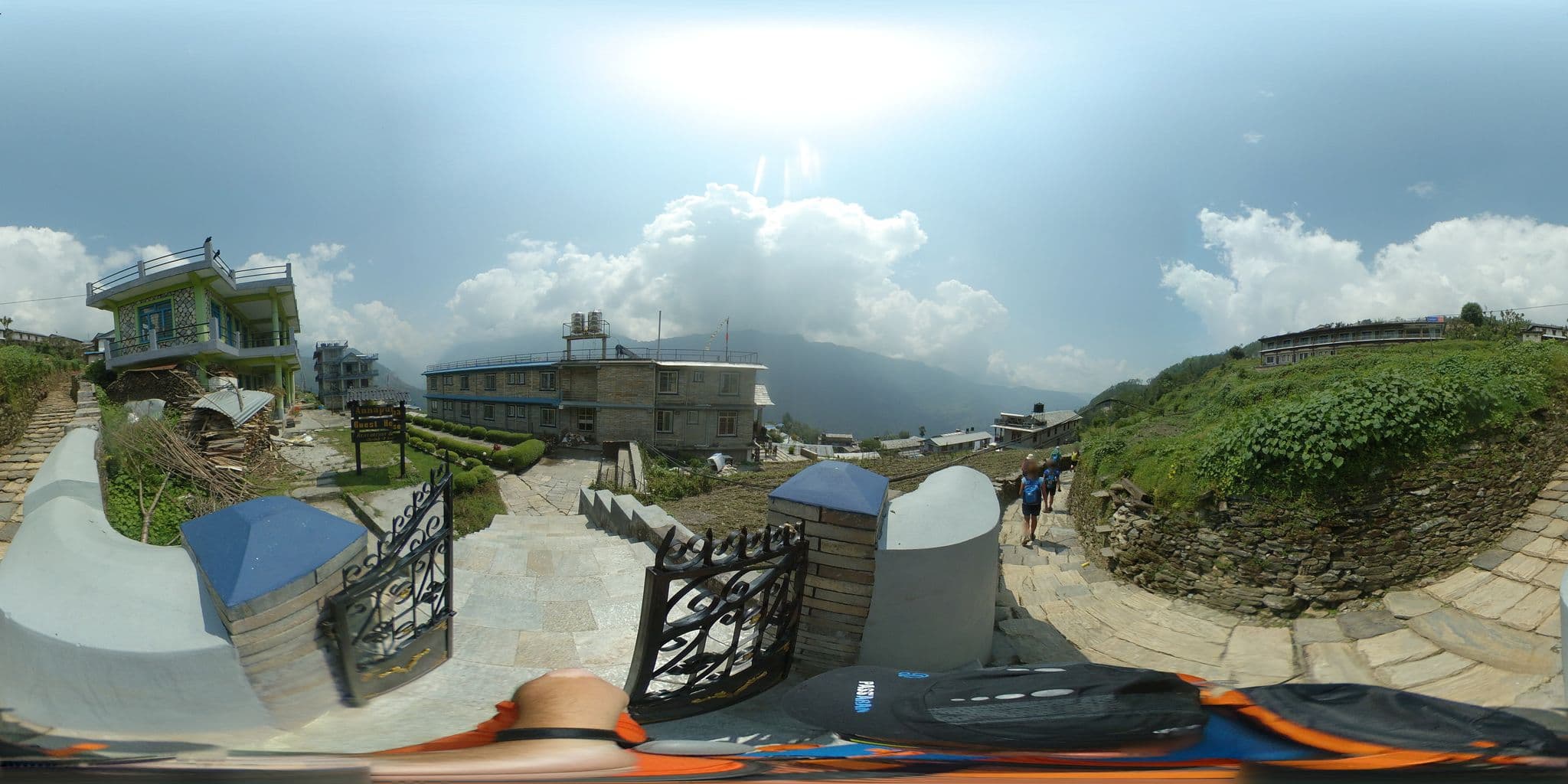 Street view near Gurung Cottage, Chitre