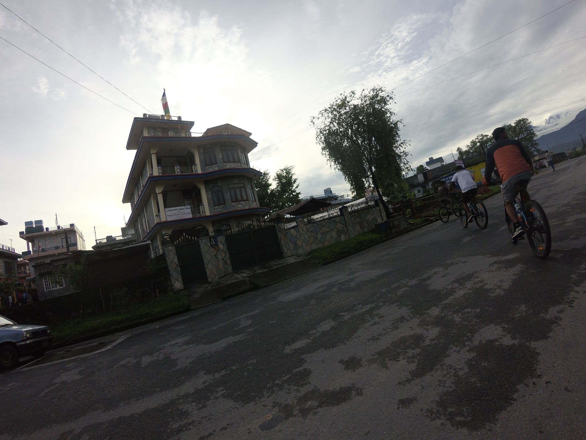 Street view near Ram Hotel, Pokhara