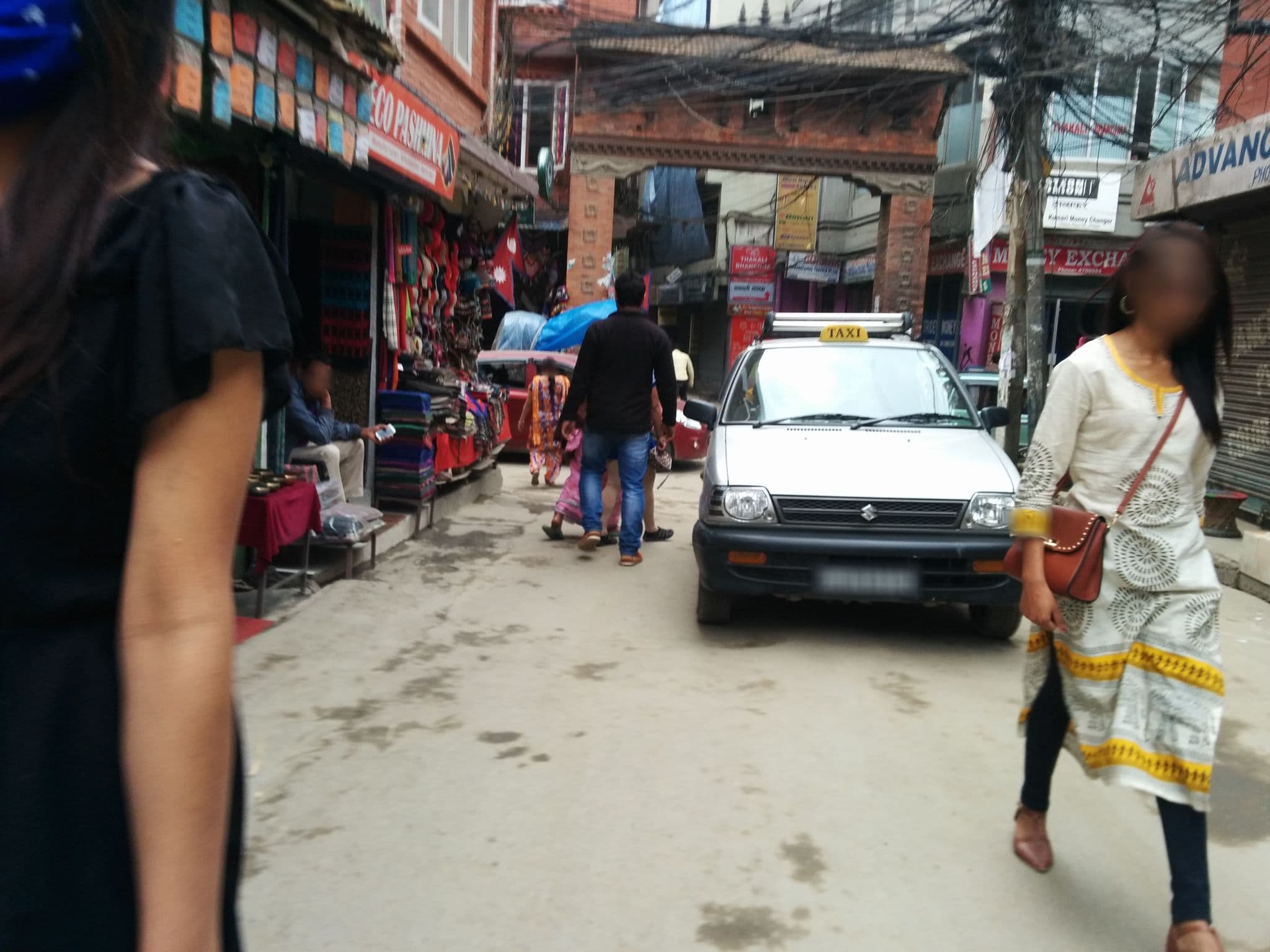 Street view near Backpackers Lodge, Kathmandu