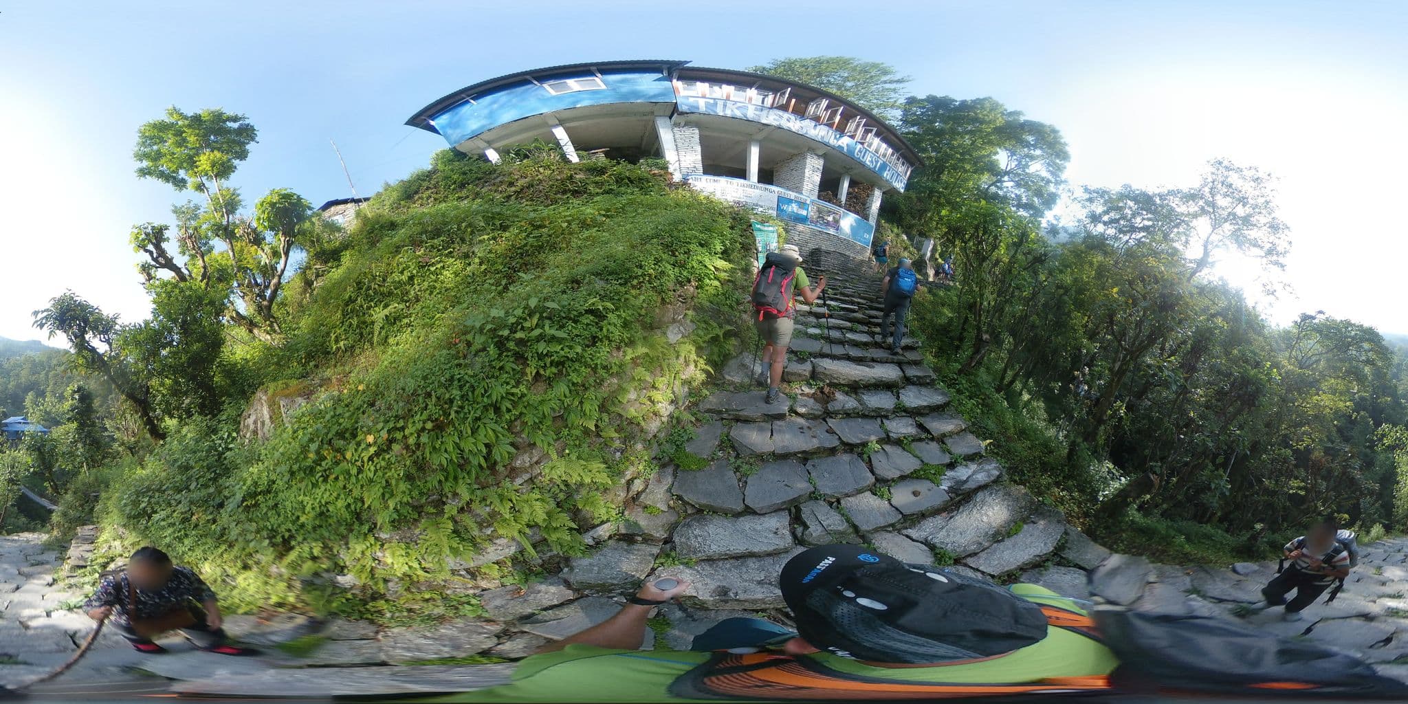 Street view near Riverside Lodge and Restaurant, Chitre